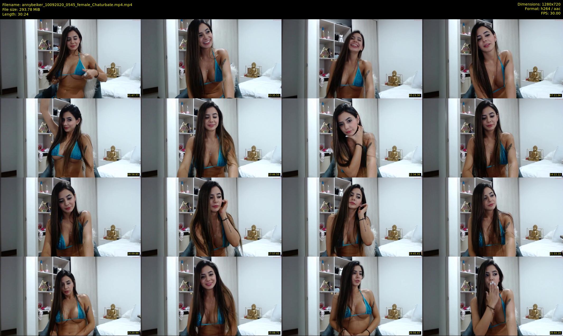 annybeiker — 31 minute Chaturbate female cam show recording, 720p, Sep 10, 2020