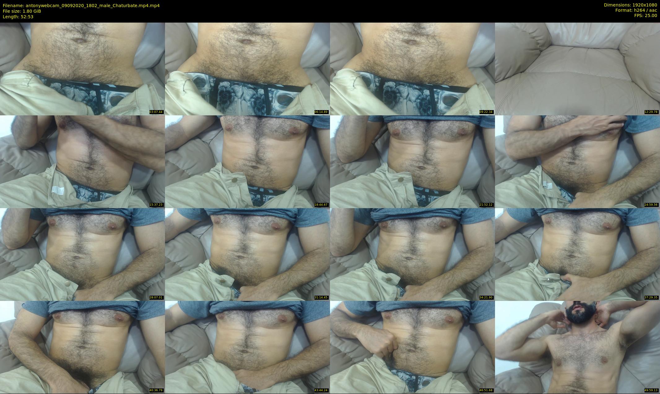 antonywebcam — 53 minute Chaturbate male cam show recording, 1080p, Sep 9, 2020