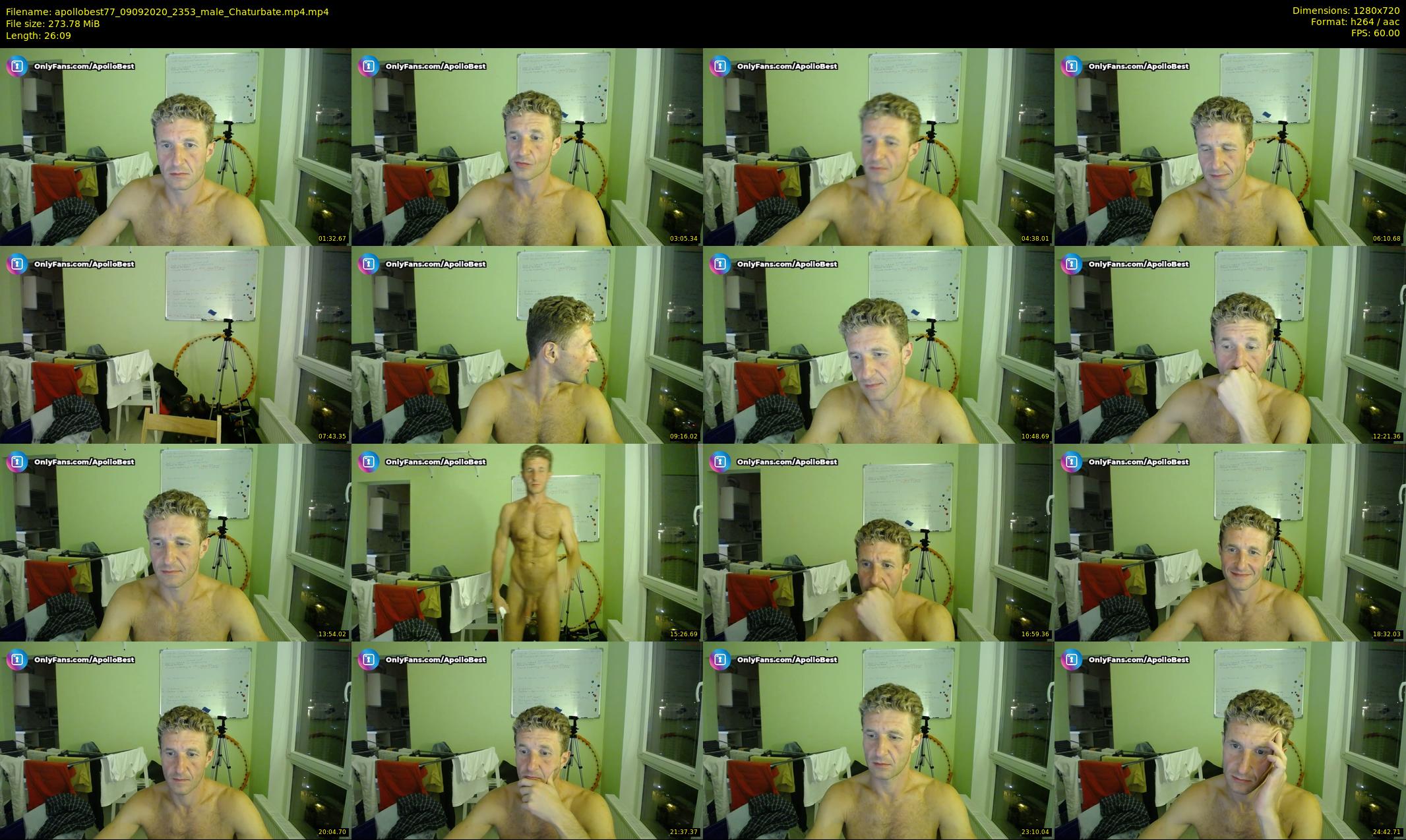 apollobest77 — 27 minute Chaturbate male cam show recording, 720p, Sep 9, 2020