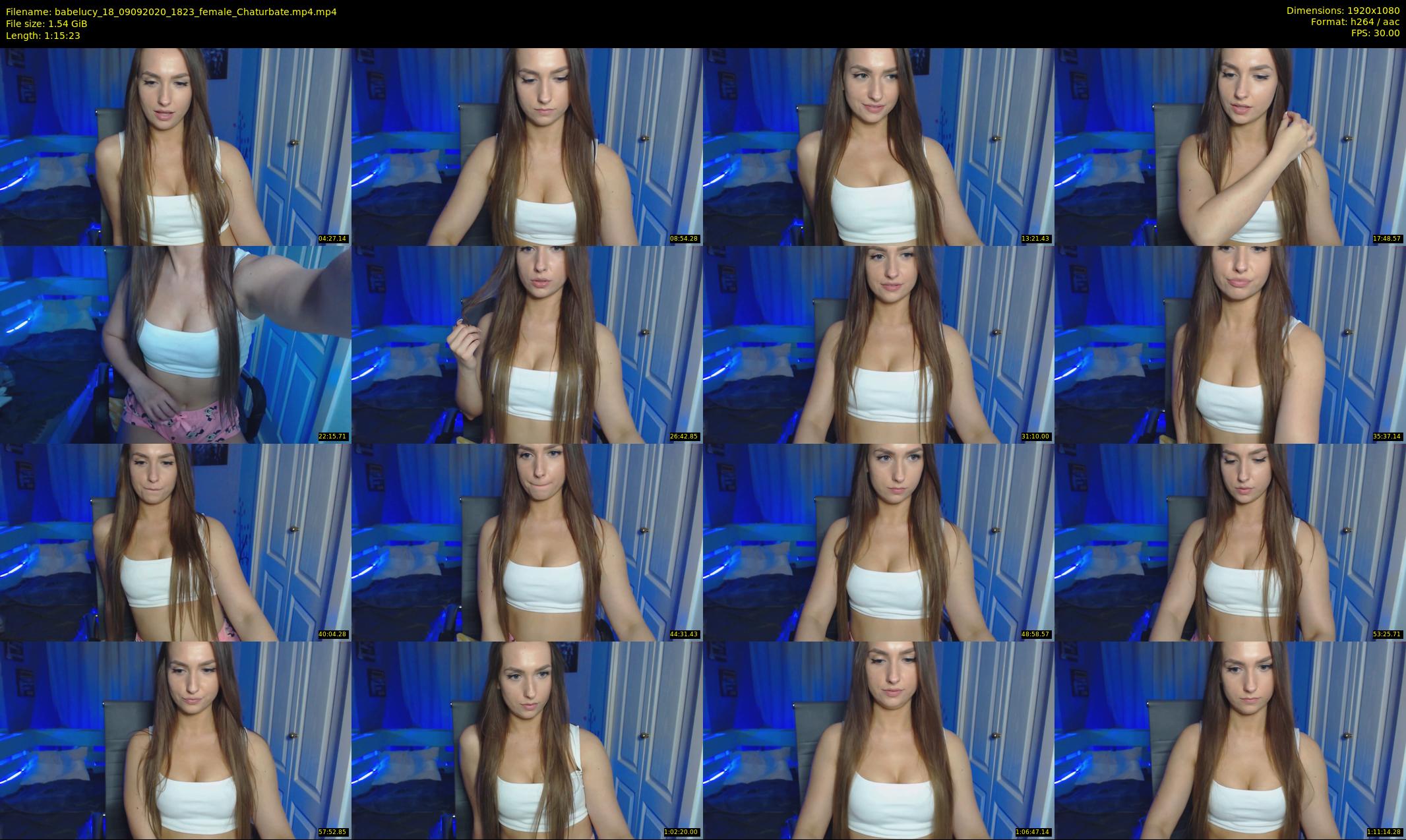 babelucy_18 — 76 minute Chaturbate female cam show recording, 1080p, Sep 9, 2020