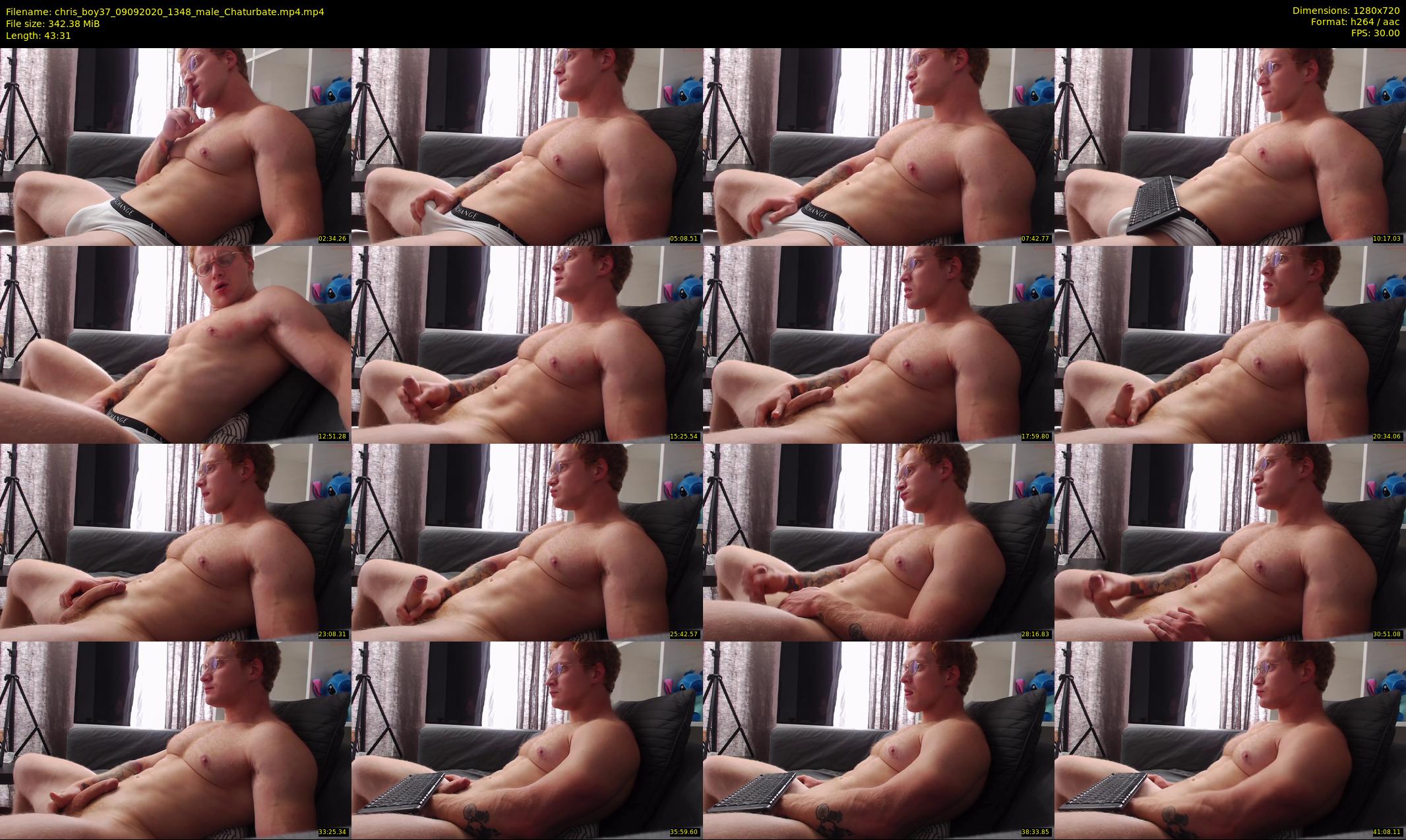 chris_boy37 — 44 minute Chaturbate male cam show recording, 720p, Sep 9, 2020