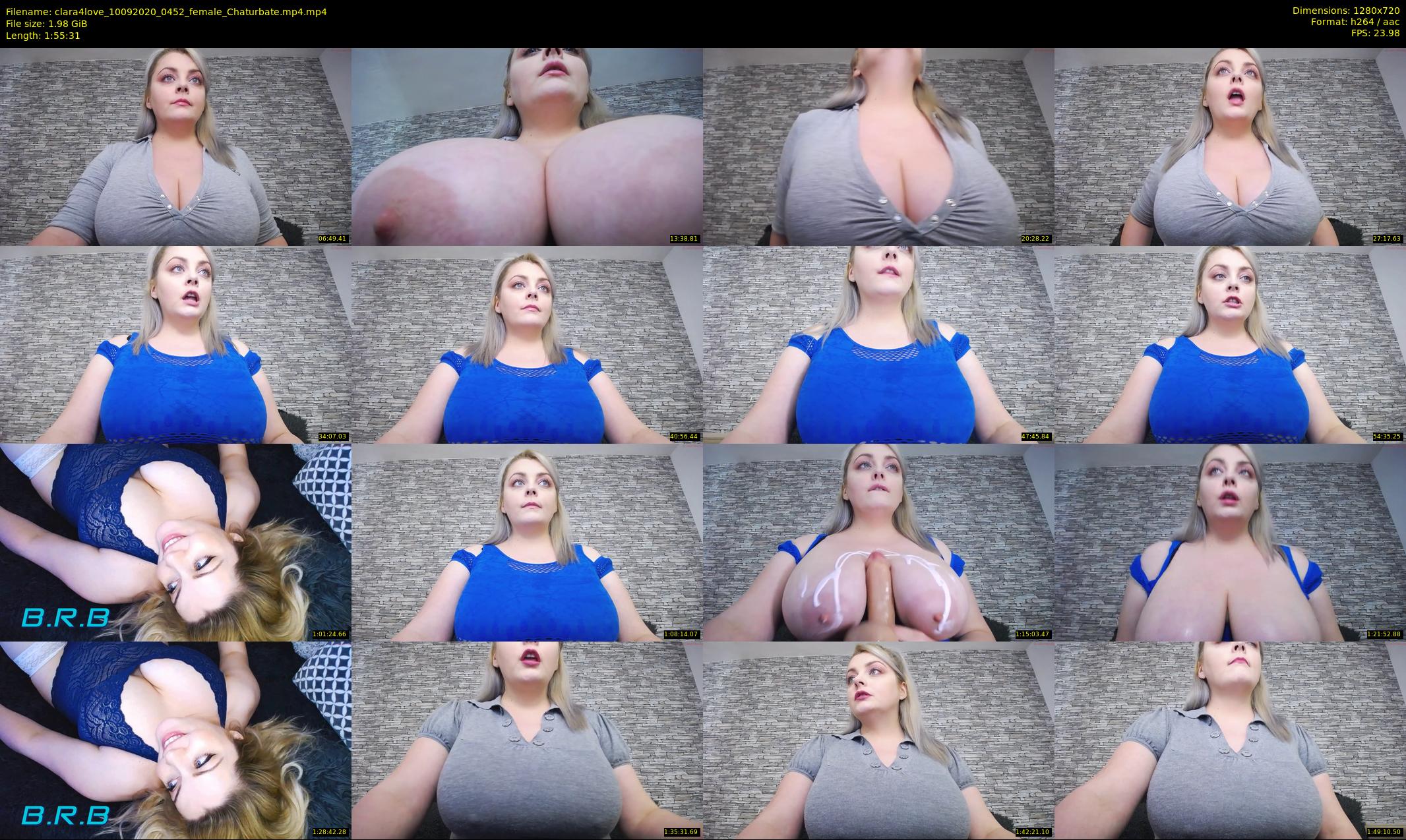 clara4love — 116 minute Chaturbate female cam show recording, 720p, Sep 10, 2020