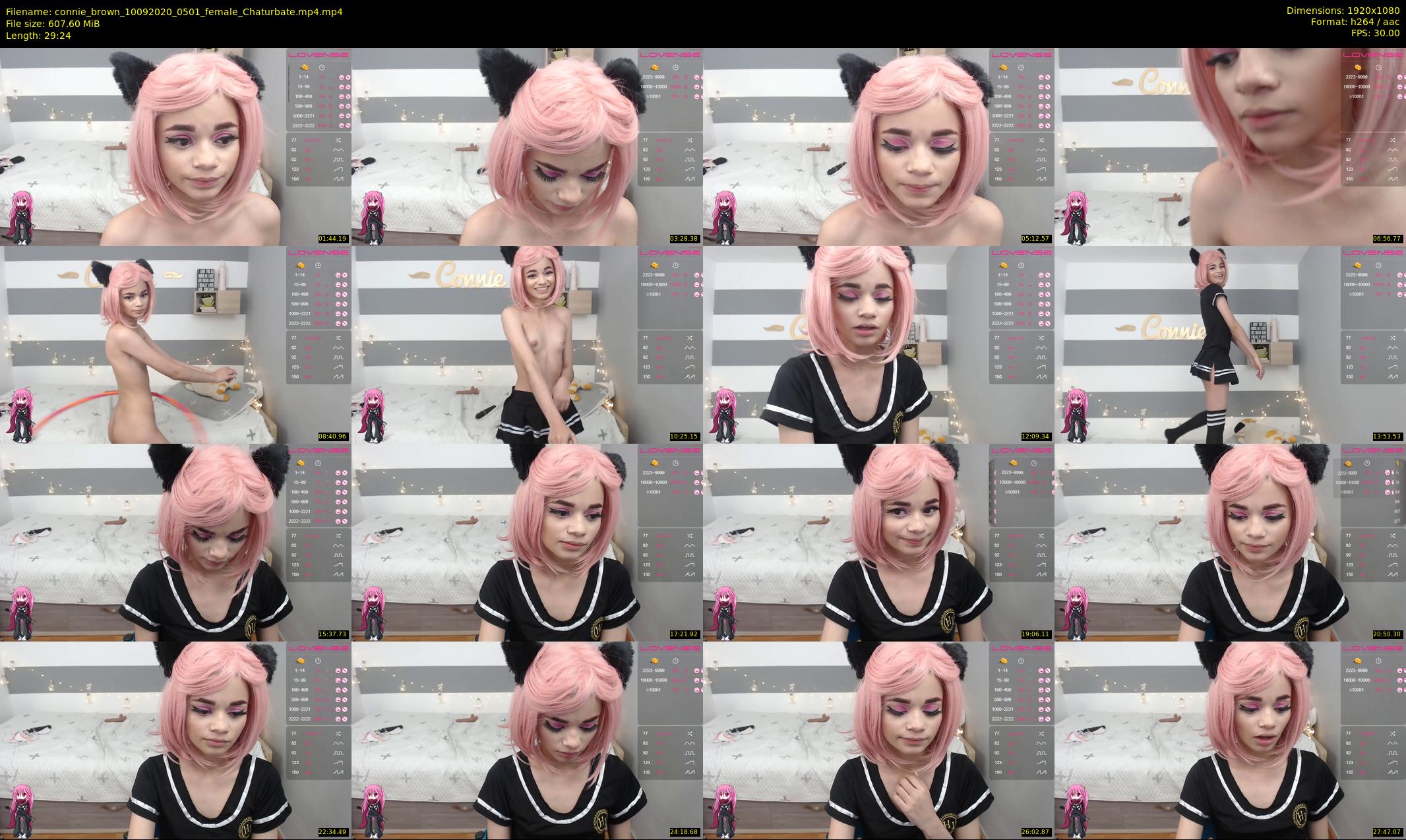 connie_brown — 30 minute Chaturbate female cam show recording, 1080p, Sep 10, 2020