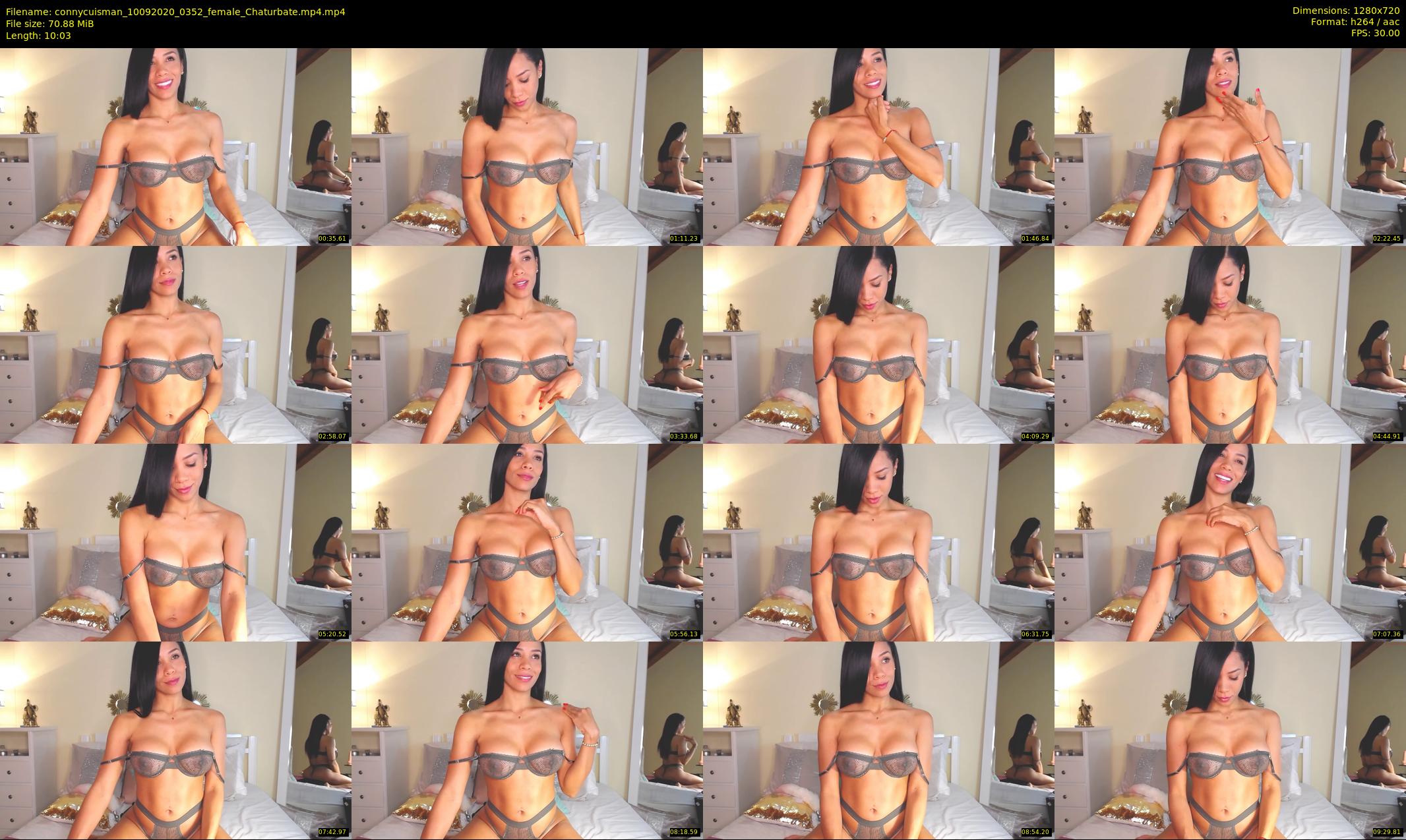 connycuisman — 11 minute Chaturbate female cam show recording, 720p, Sep 10, 2020