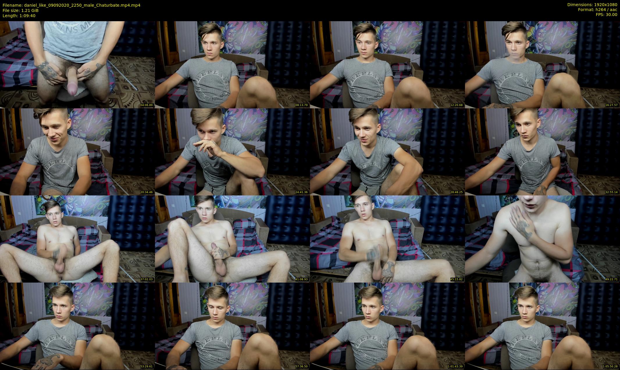 daniel_like — 70 minute Chaturbate male cam show recording, 1080p, Sep 9, 2020