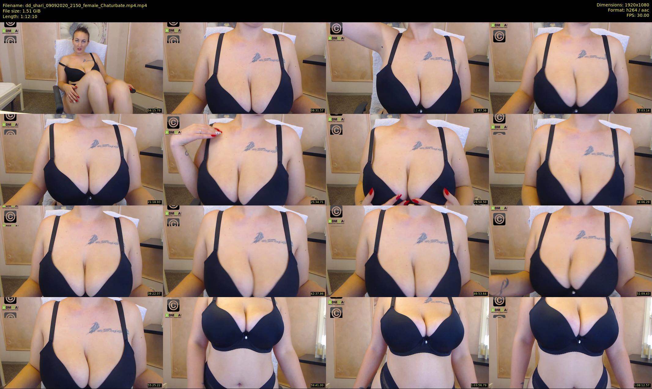 dd_shari — 73 minute Chaturbate female cam show recording, 1080p, Sep 9, 2020