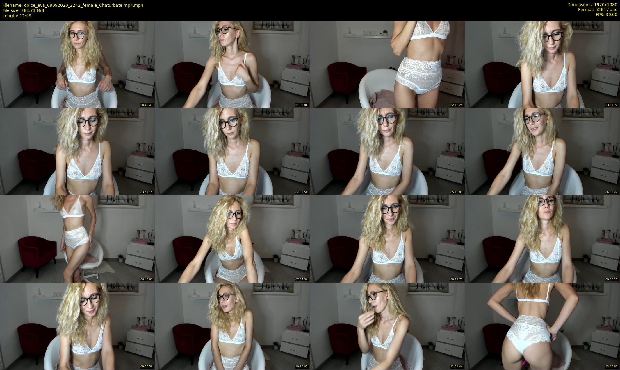 dolce_eva — 13 minute Chaturbate female cam show recording, 1080p, Sep 9, 2020