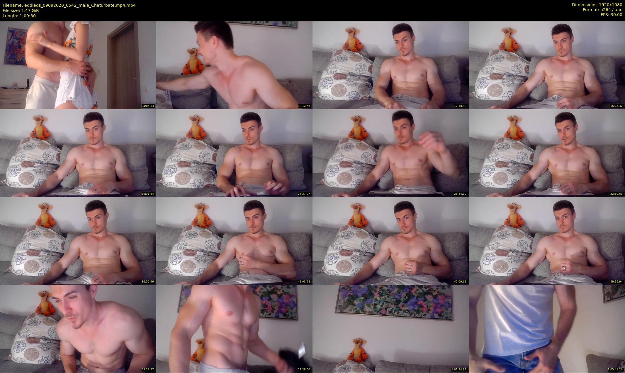 eddieds — 70 minute Chaturbate male cam show recording, 1080p, Sep 9, 2020