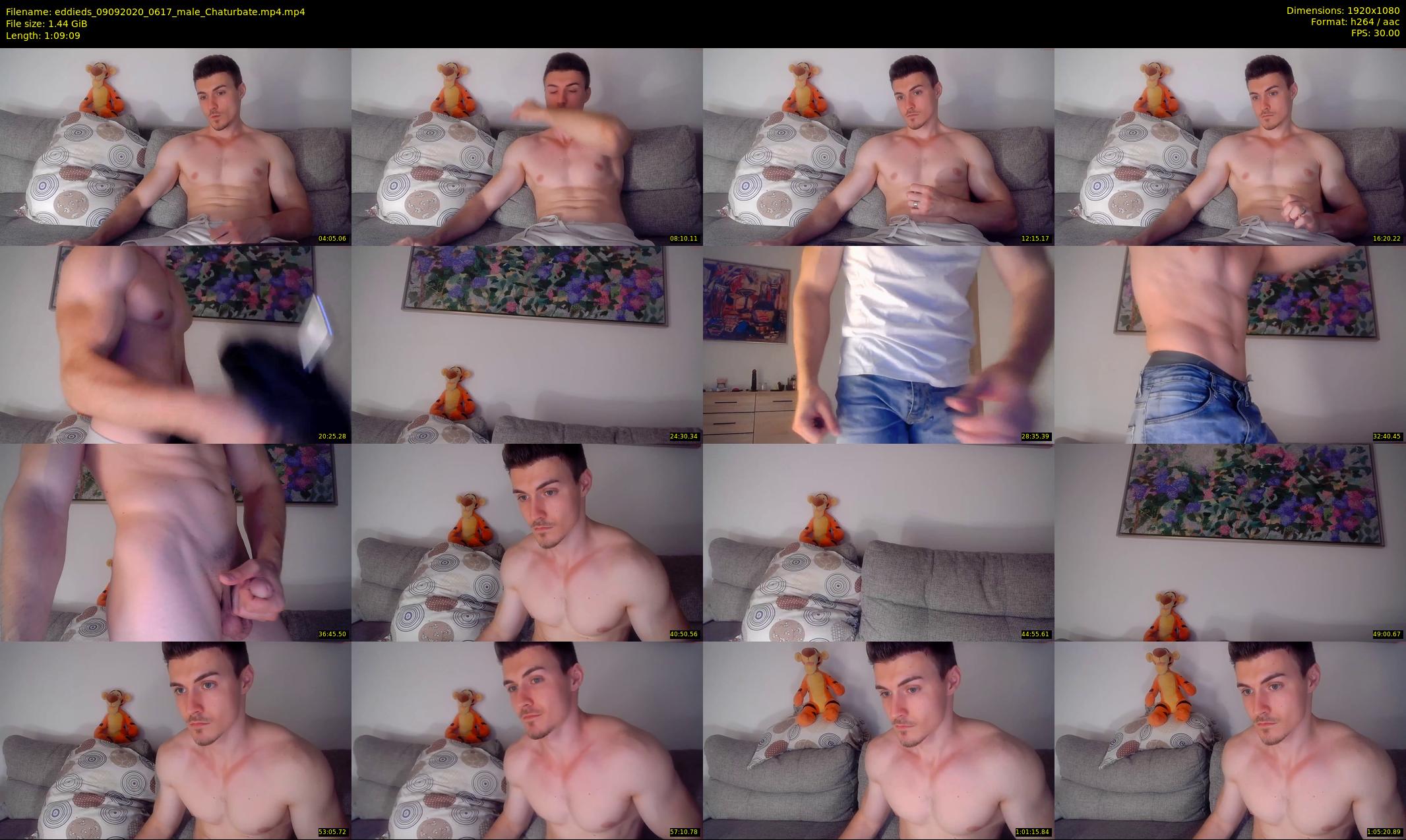 eddieds — 70 minute Chaturbate male cam show recording, 1080p, Sep 9, 2020