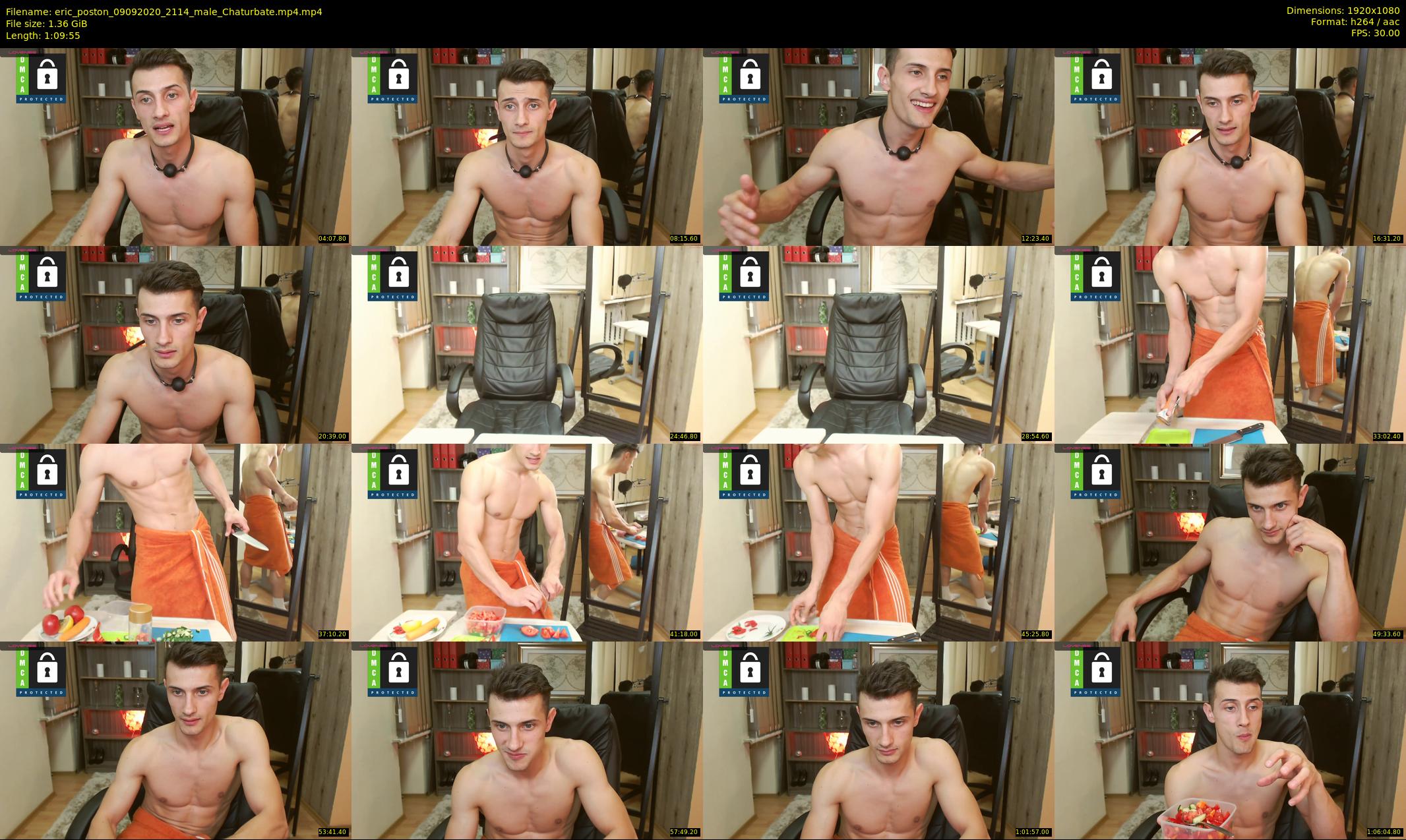 eric_poston — 70 minute Chaturbate male cam show recording, 1080p, Sep 9, 2020