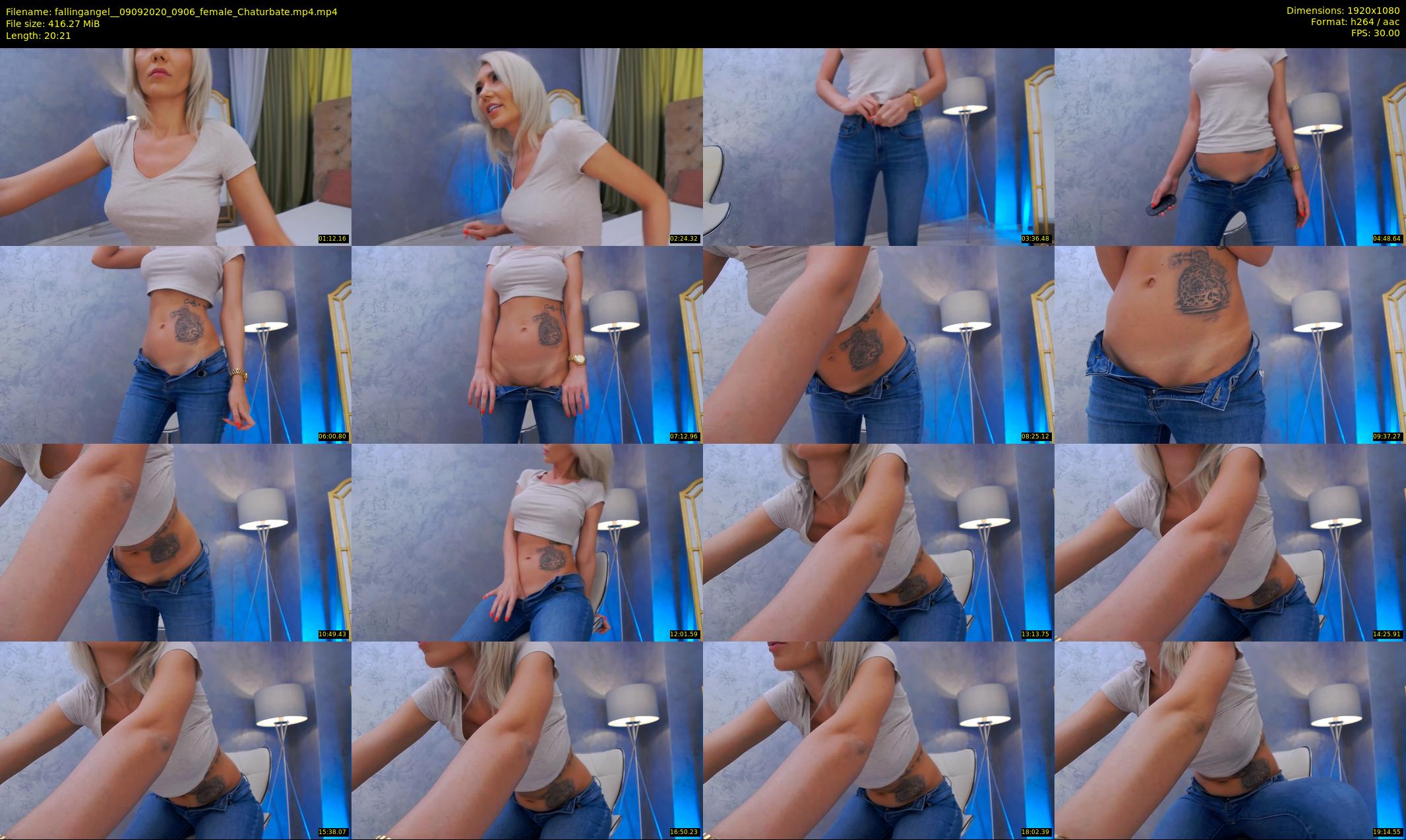 fallingangel_ — 21 minute Chaturbate female cam show recording, 1080p, Sep 9, 2020