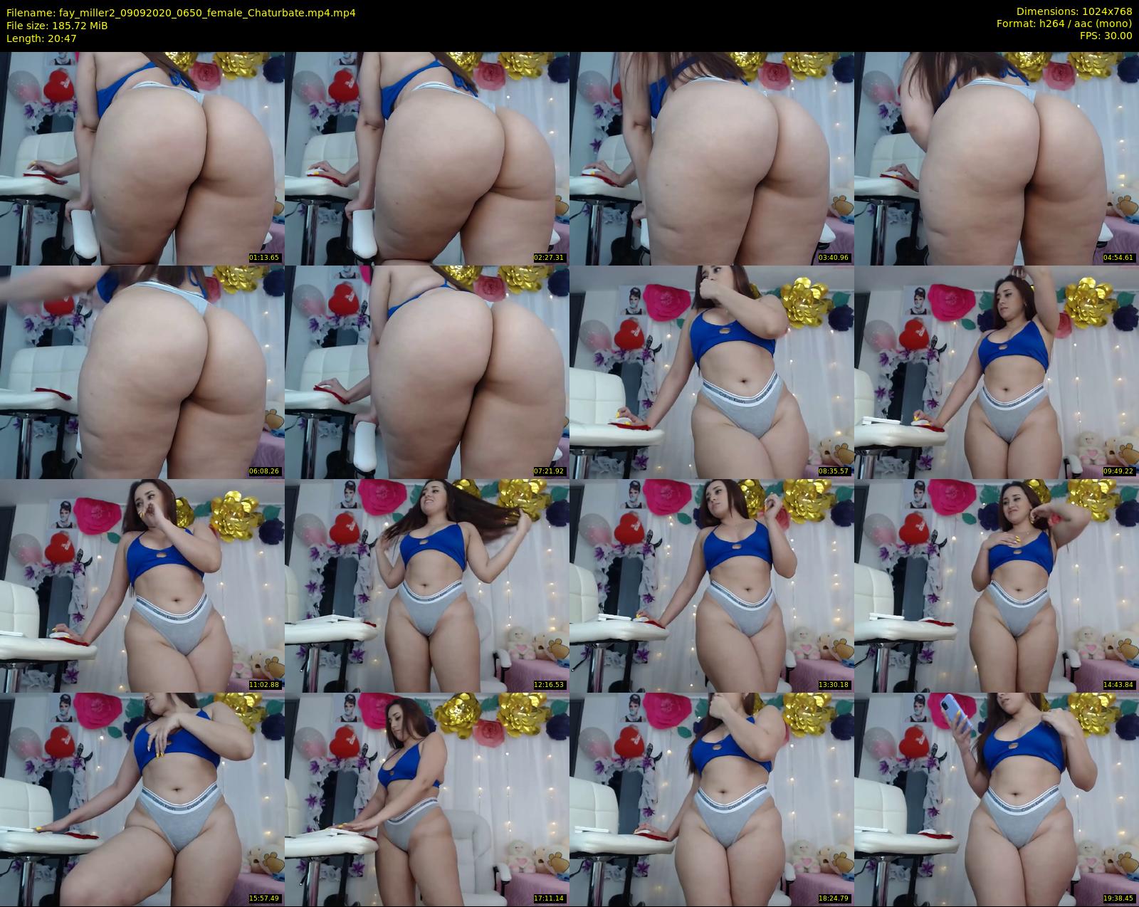 fay_miller2 — 21 minute Chaturbate female cam show recording, 720p, Sep 9, 2020