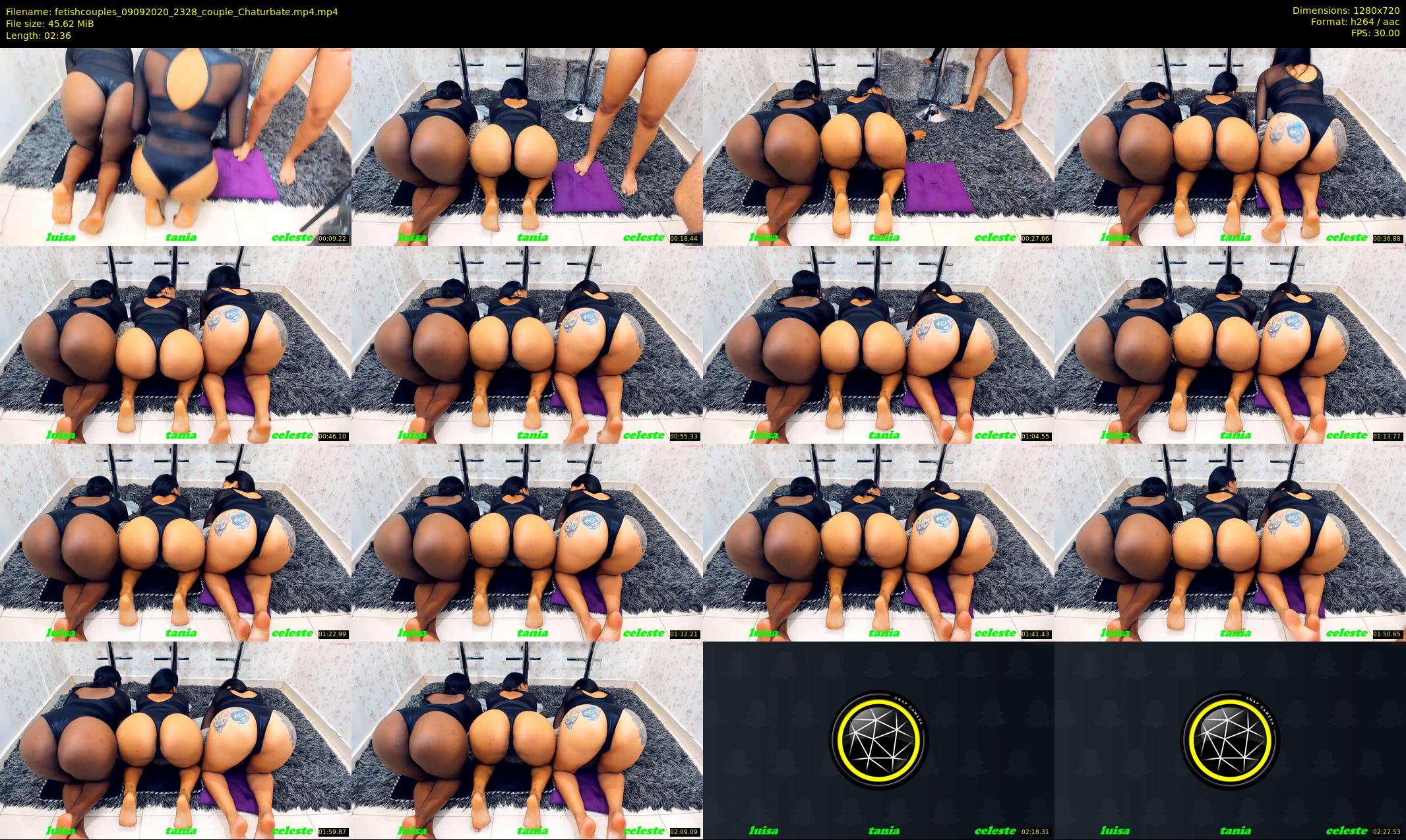fetishcouples — 3 minute Chaturbate couple cam show recording, 720p, Sep 9, 2020