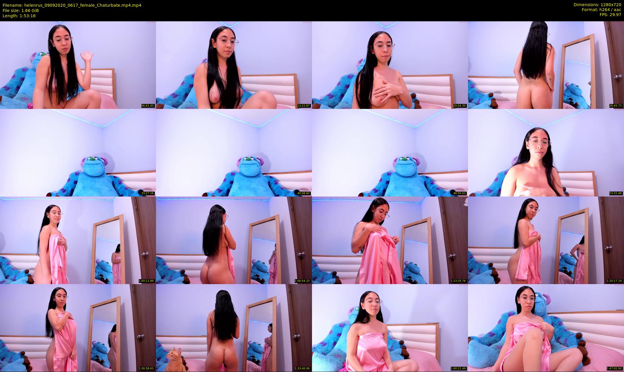 helenrus — 114 minute Chaturbate female cam show recording, 720p, Sep 9, 2020
