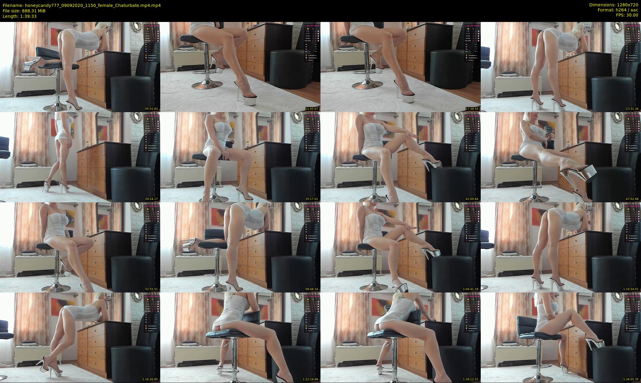 honeycandy777 — 100 minute Chaturbate couple cam show recording, 720p, Sep 9, 2020