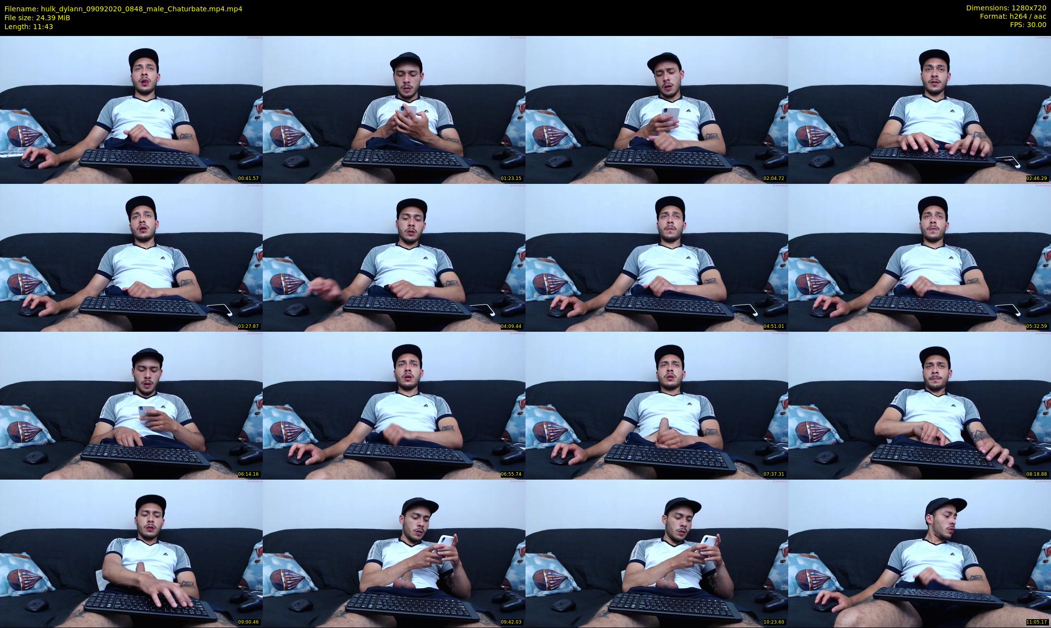 hulk_dylann — 12 minute Chaturbate male cam show recording, 720p, Sep 9, 2020