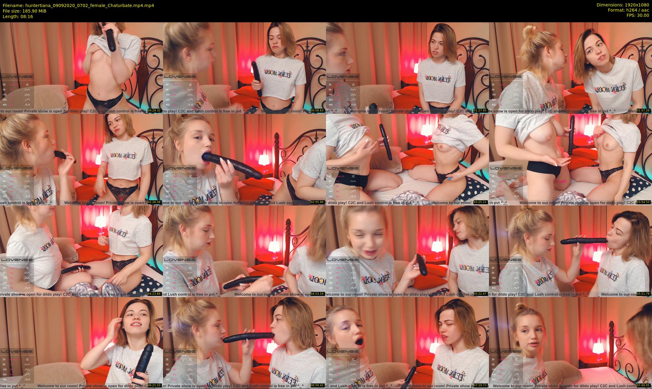 huntertiana — 9 minute Chaturbate female cam show recording, 1080p, Sep 9, 2020