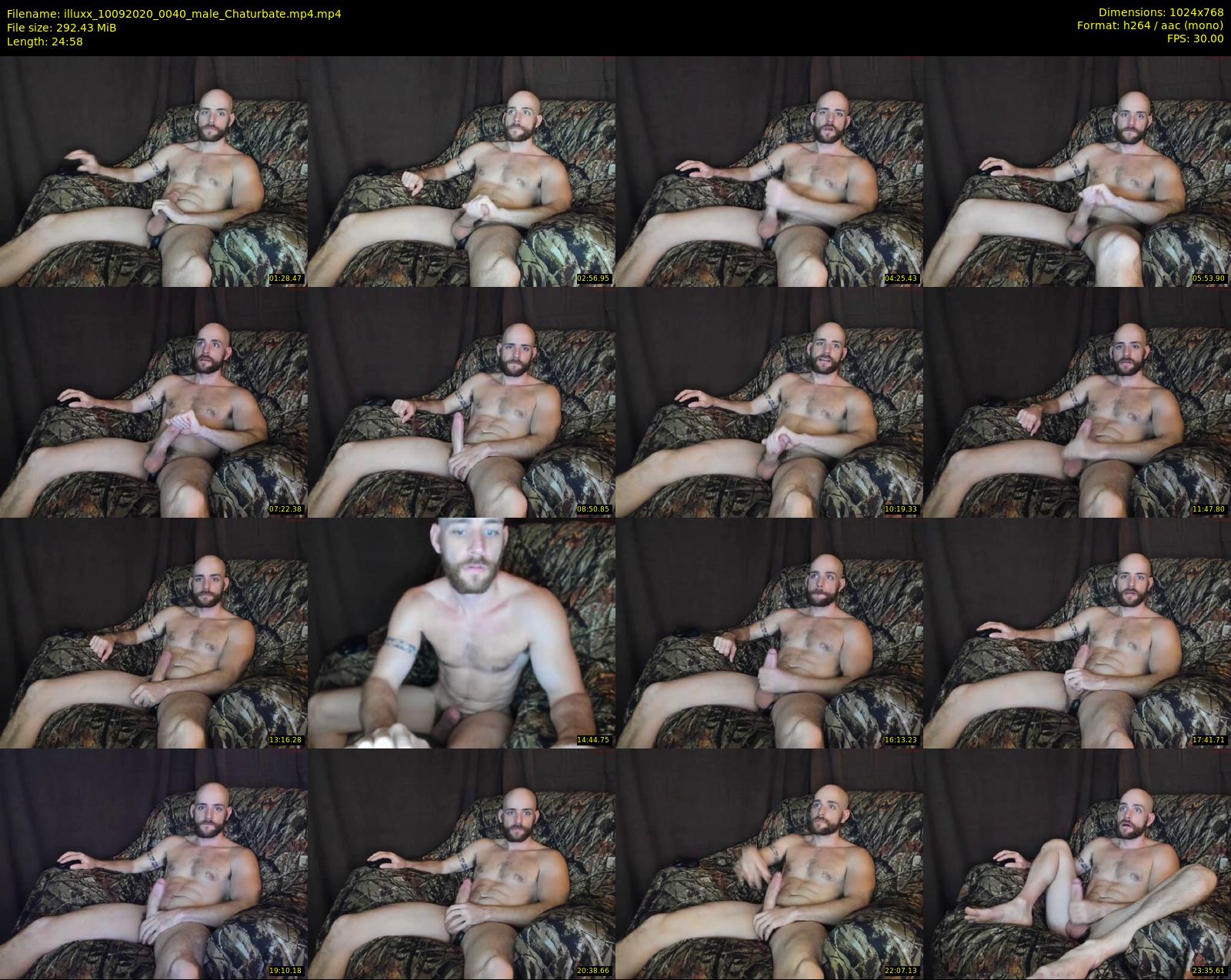 illuxx — 25 minute Chaturbate male cam show recording, 720p, Sep 10, 2020