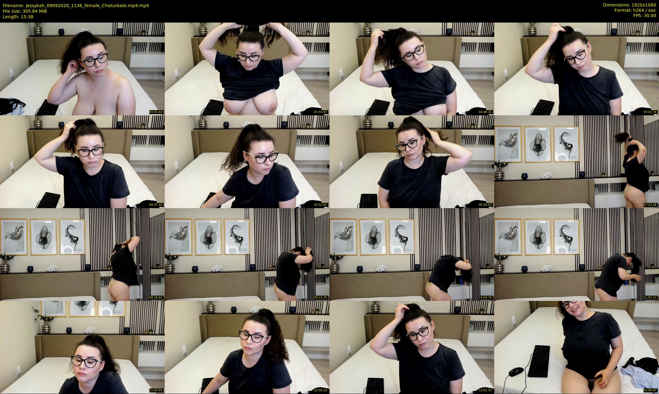 jessykah — 16 minute Chaturbate female cam show recording, 1080p, Sep 9, 2020