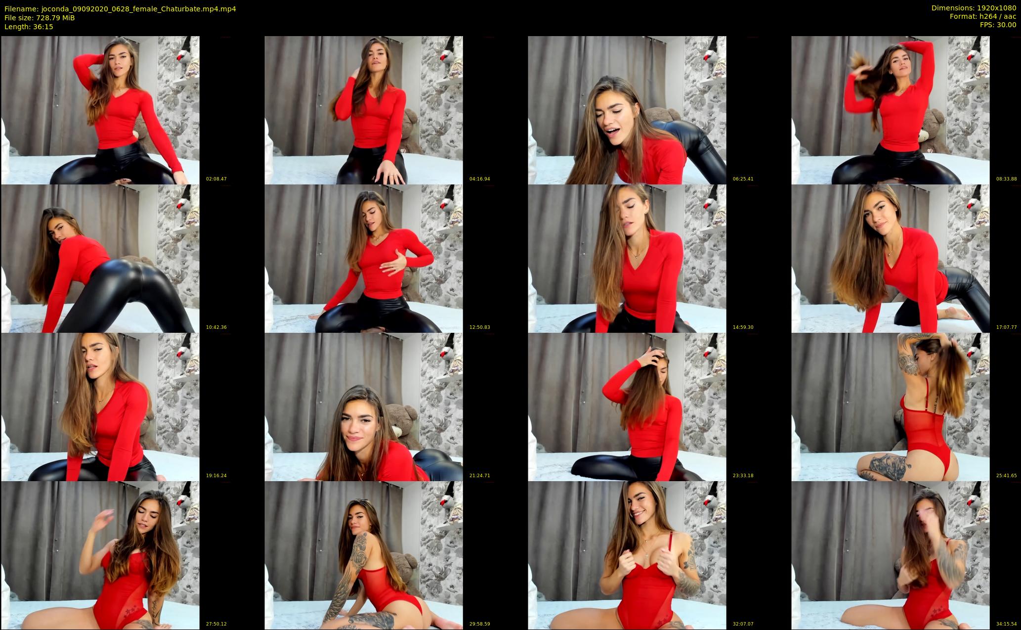 joconda — 37 minute Chaturbate female cam show recording, 1080p, Sep 9, 2020