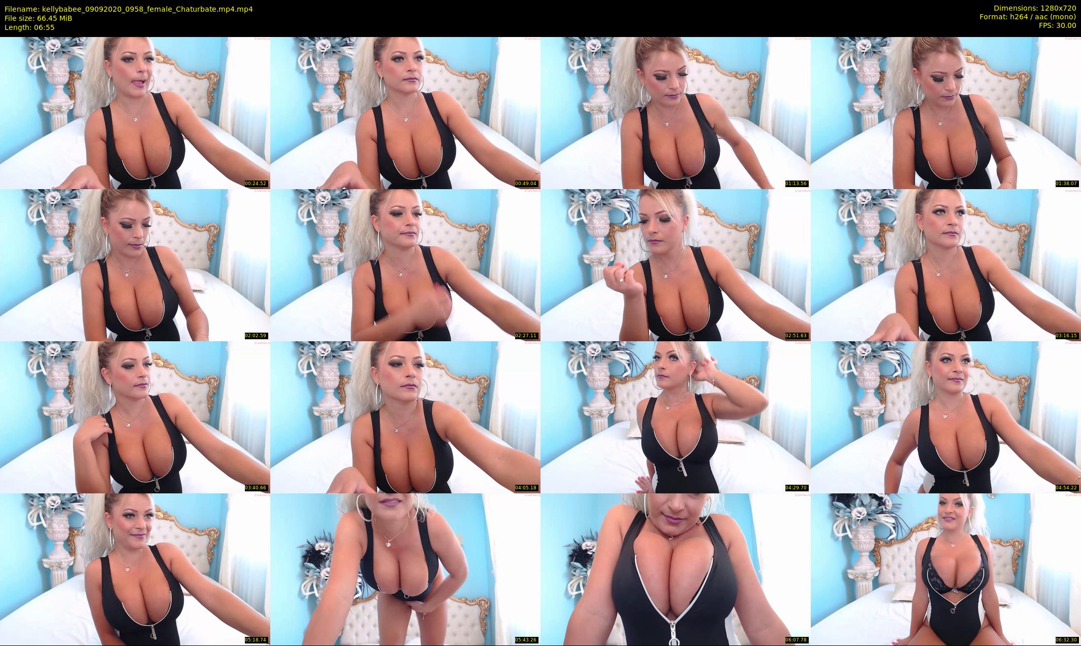 kellybabee — 7 minute Chaturbate female cam show recording, 720p, Sep 9, 2020