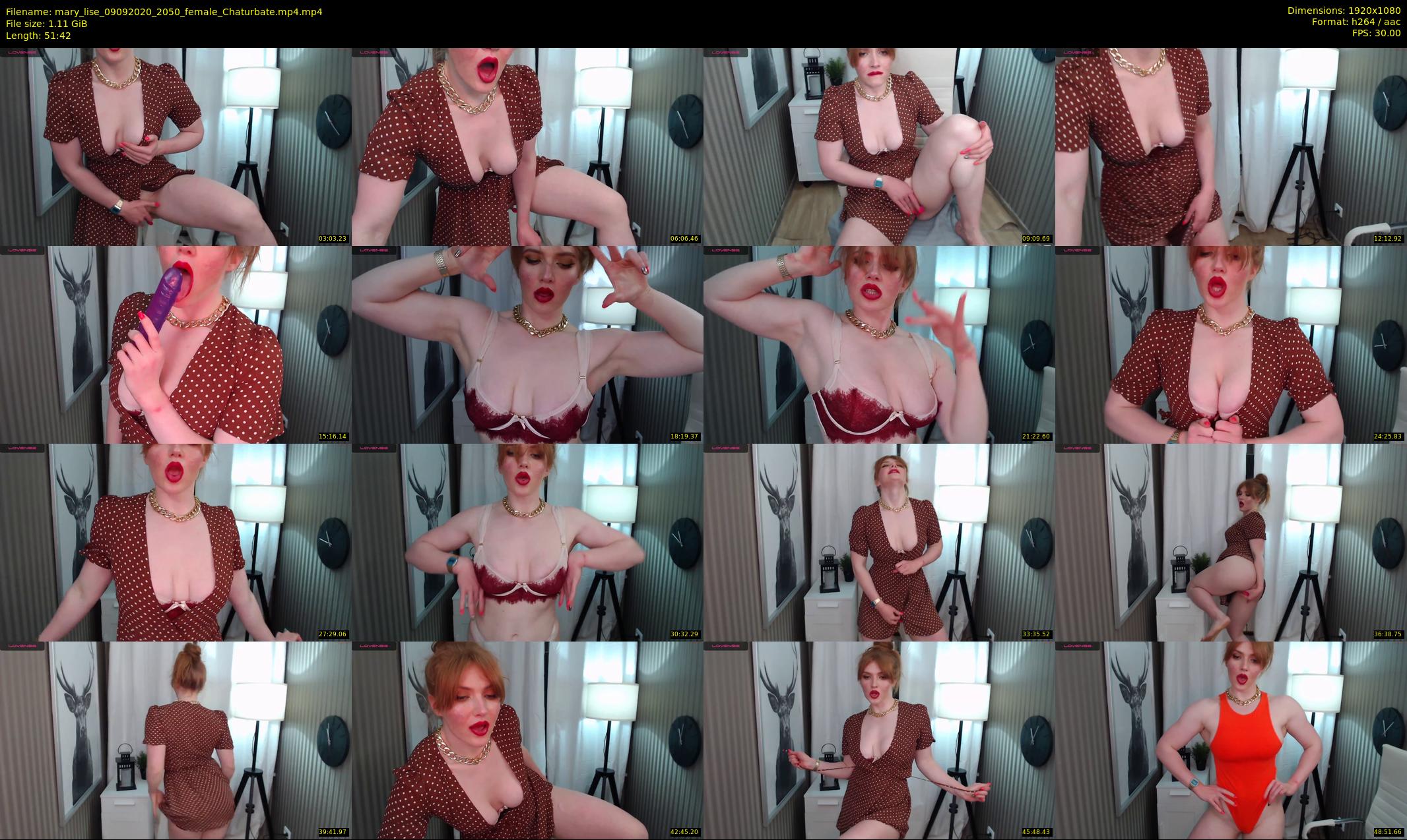 mary_lise — 52 minute Chaturbate couple cam show recording, 1080p, Sep 9, 2020