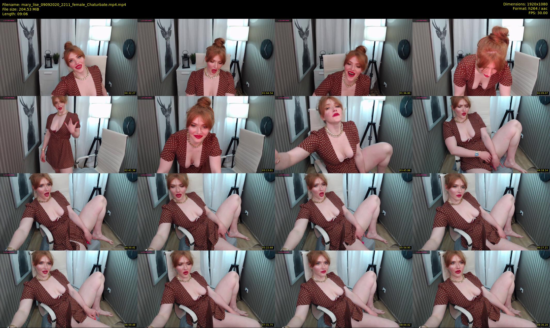 mary_lise — 10 minute Chaturbate couple cam show recording, 1080p, Sep 9, 2020