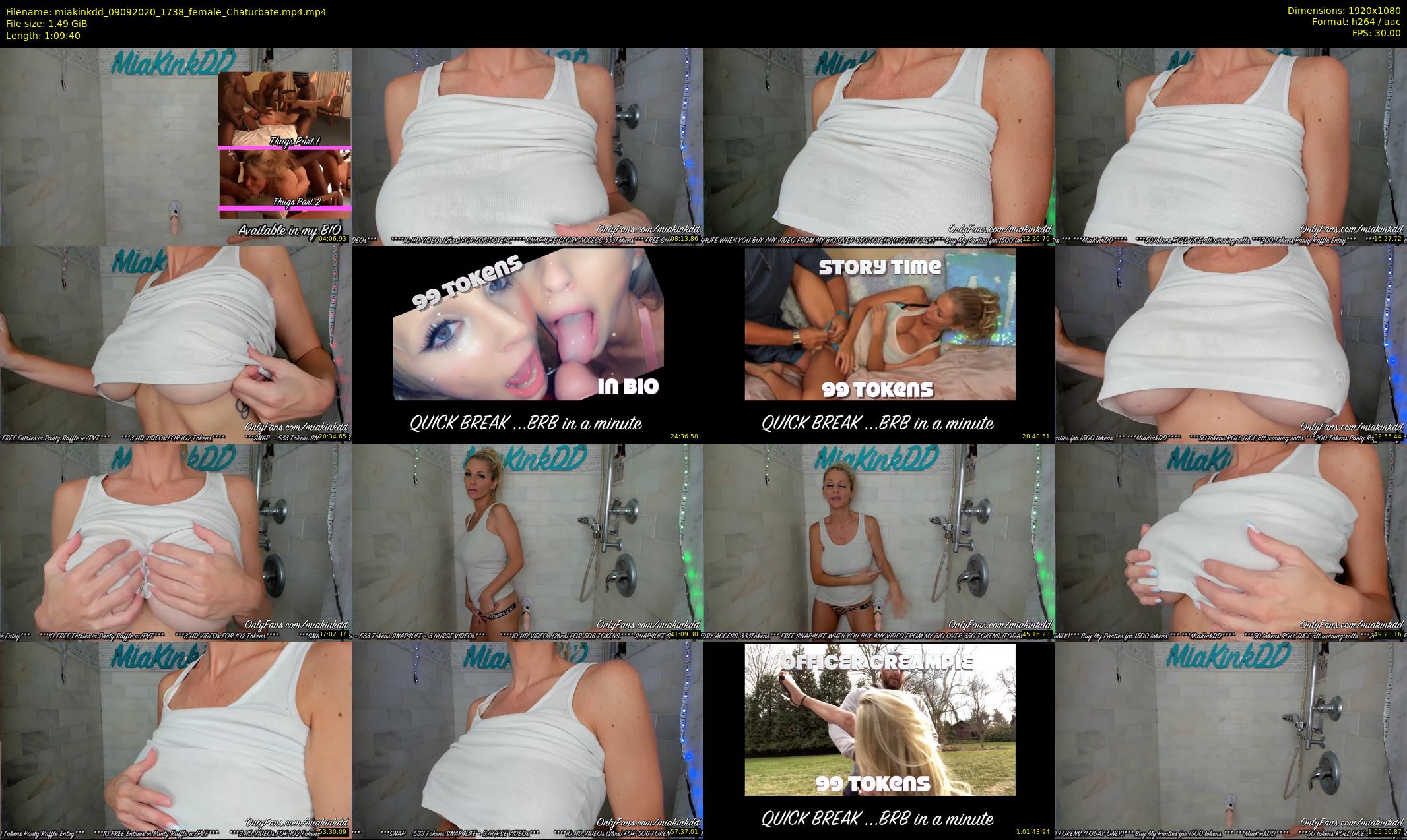 miakinkdd — 70 minute Chaturbate female cam show recording, 1080p, Sep 9, 2020