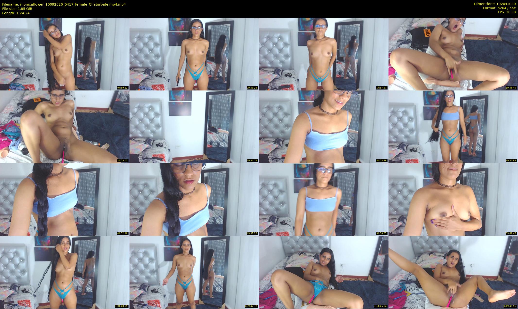 monicaflower — 85 minute Chaturbate female cam show recording, 1080p, Sep 10, 2020