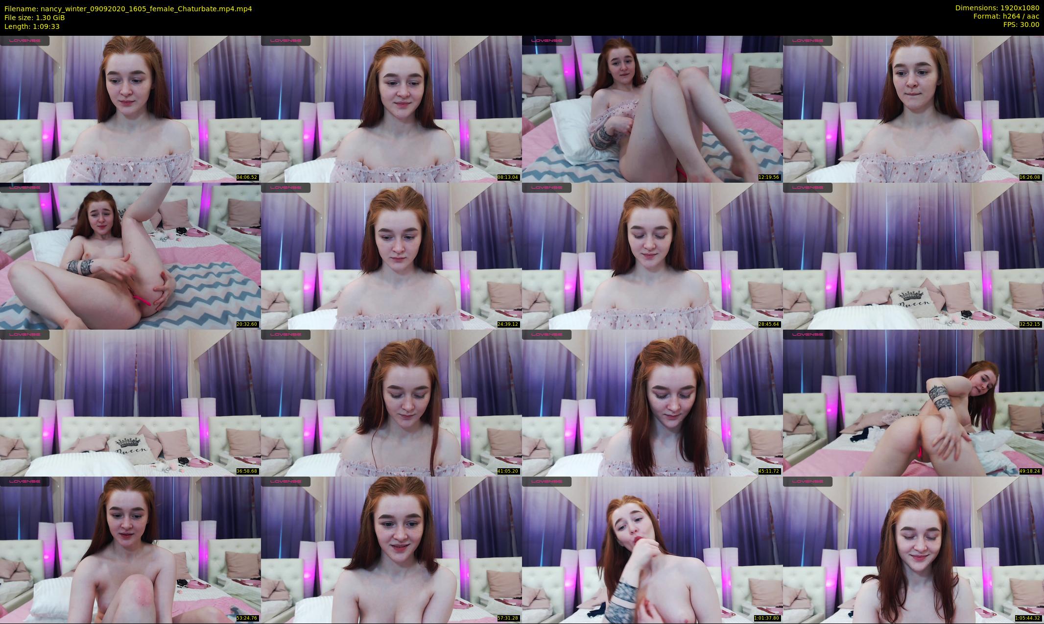nancy_winter — 70 minute Chaturbate female cam show recording, 1080p, Sep 9, 2020