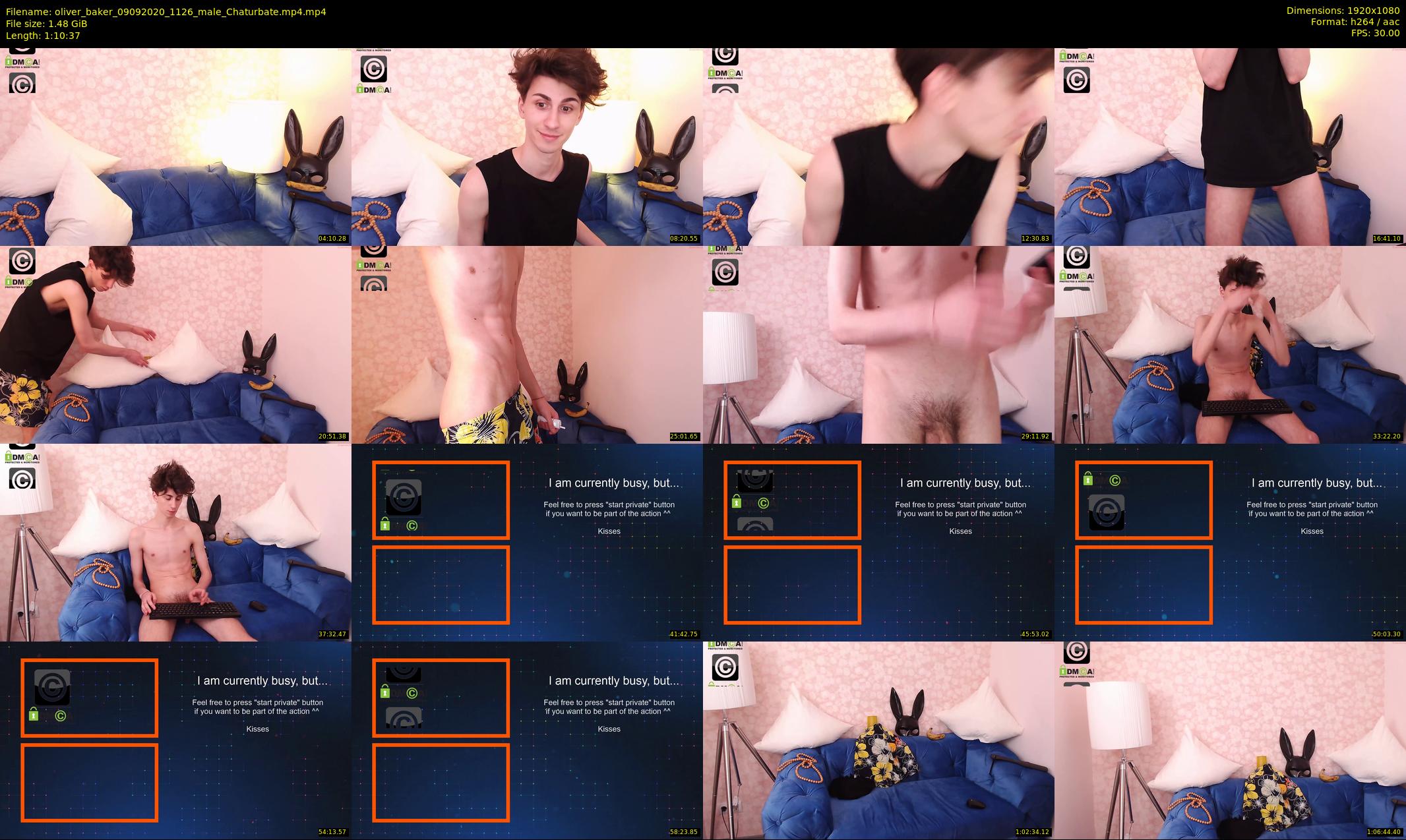 oliver_baker — 71 minute Chaturbate male cam show recording, 1080p, Sep 9, 2020