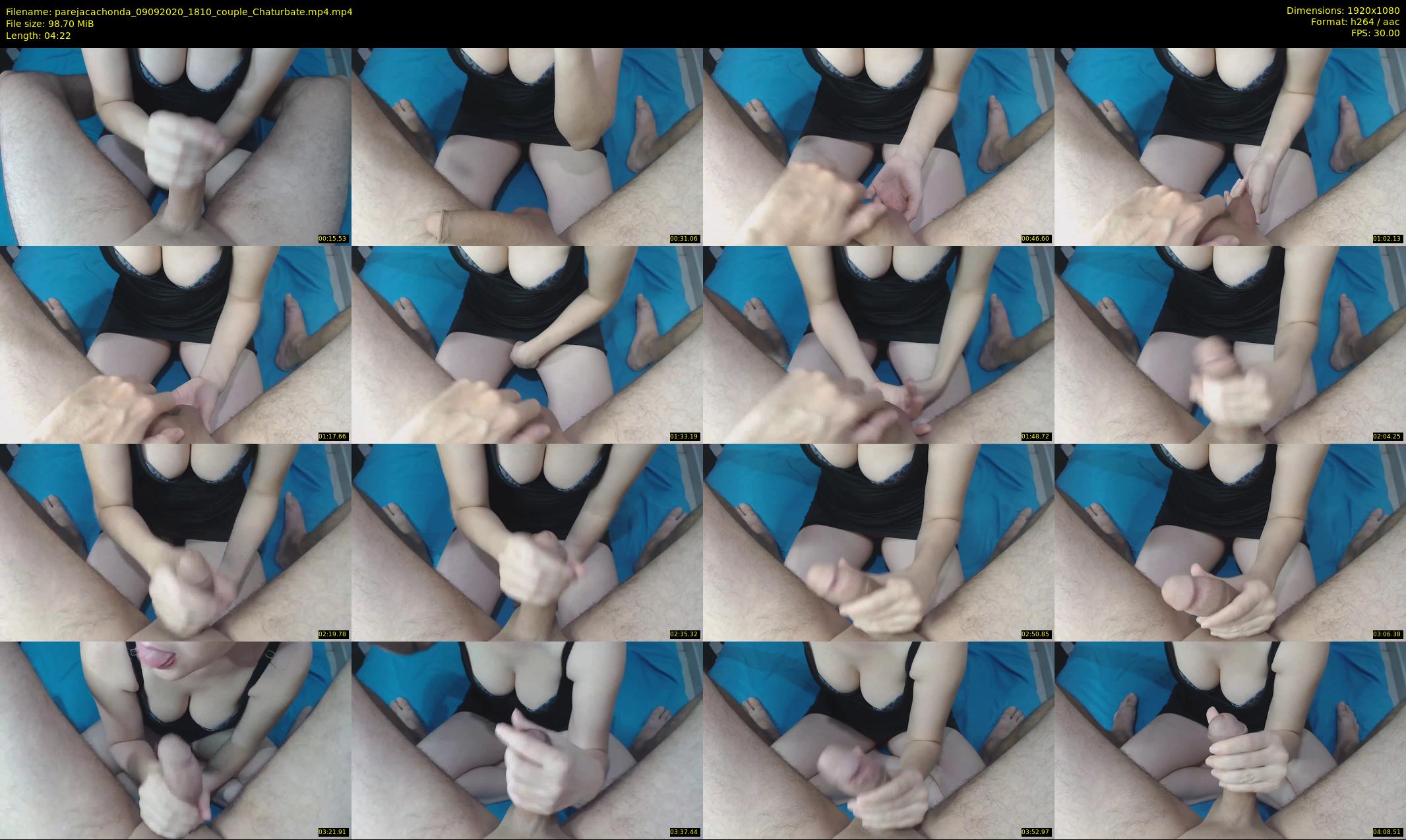 parejacachonda — 5 minute Chaturbate couple cam show recording, 1080p, Sep 9, 2020