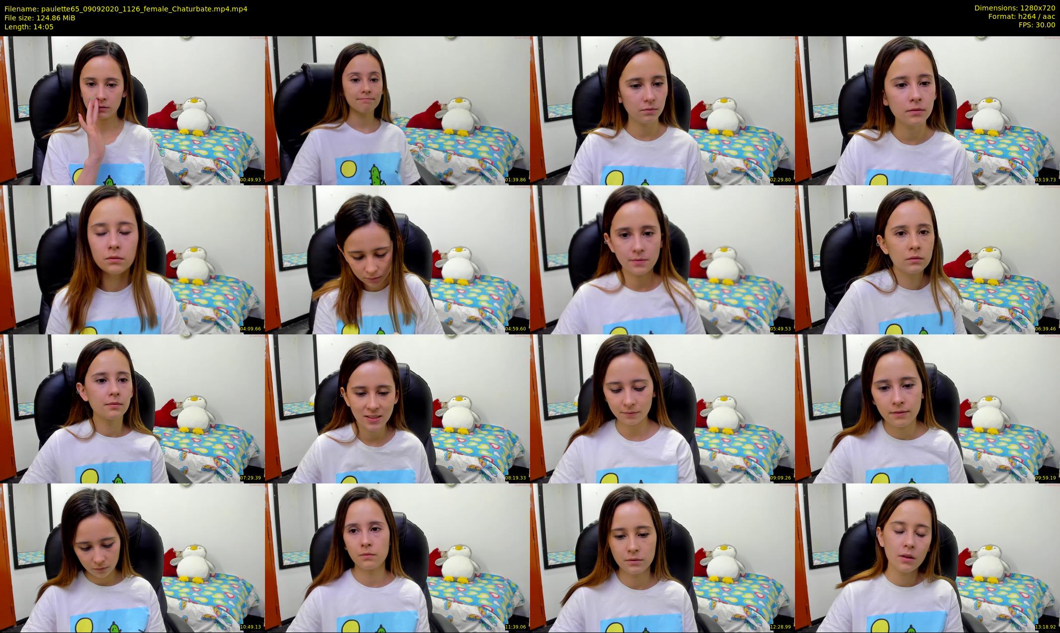 paulette65 — 15 minute Chaturbate female cam show recording, 720p, Sep 9, 2020