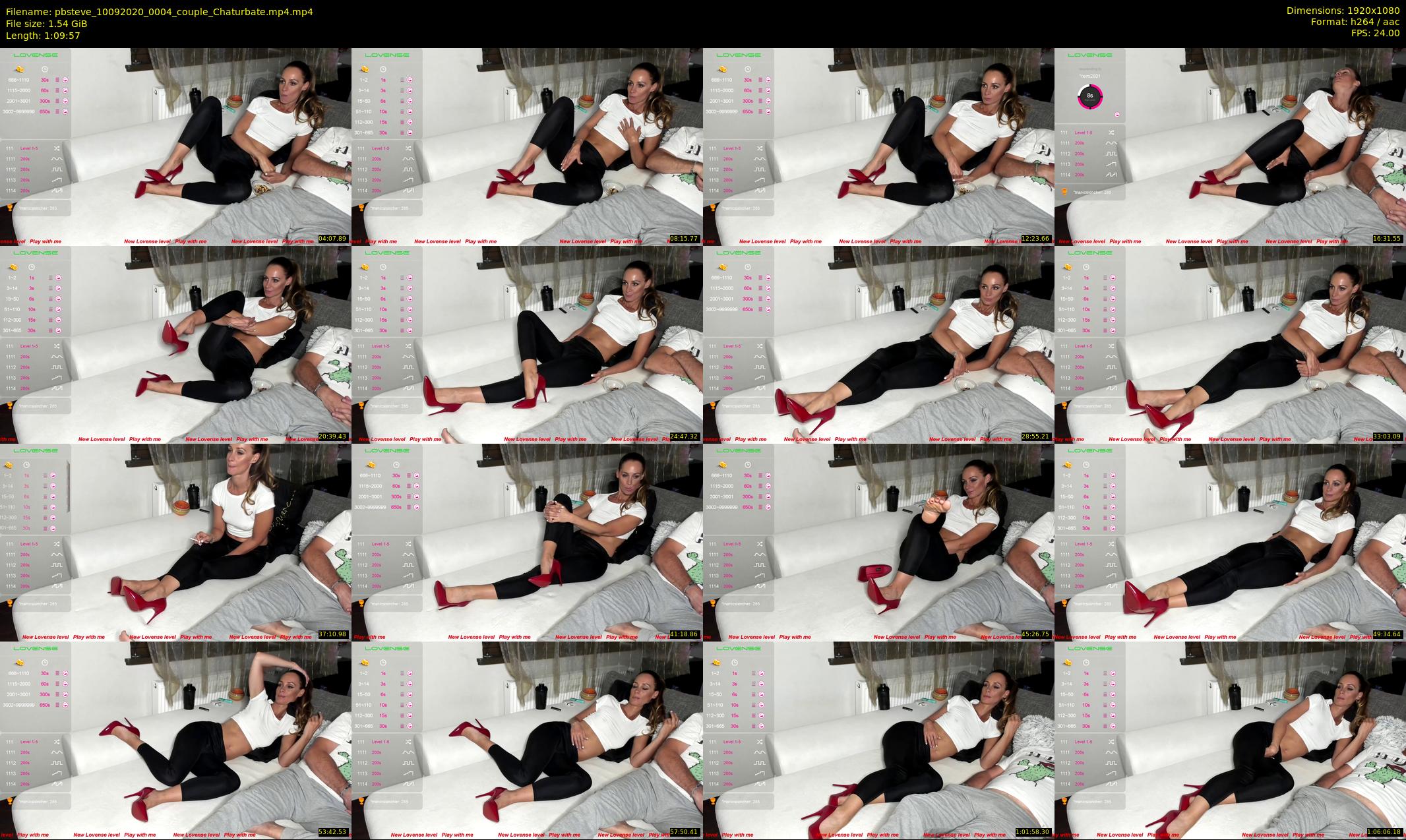 pbsteve — 70 minute Chaturbate couple cam show recording, 1080p, Sep 10, 2020