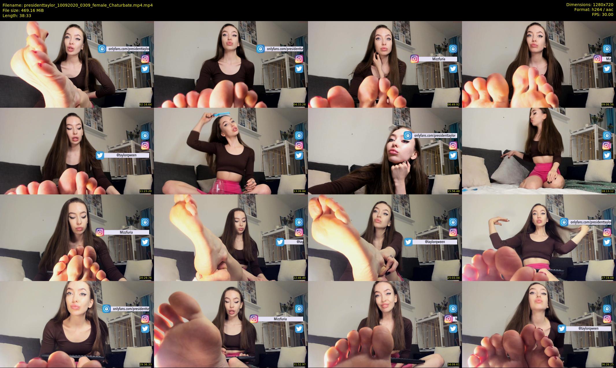 presidenttaylor — 39 minute Chaturbate female cam show recording, 720p, Sep 10, 2020