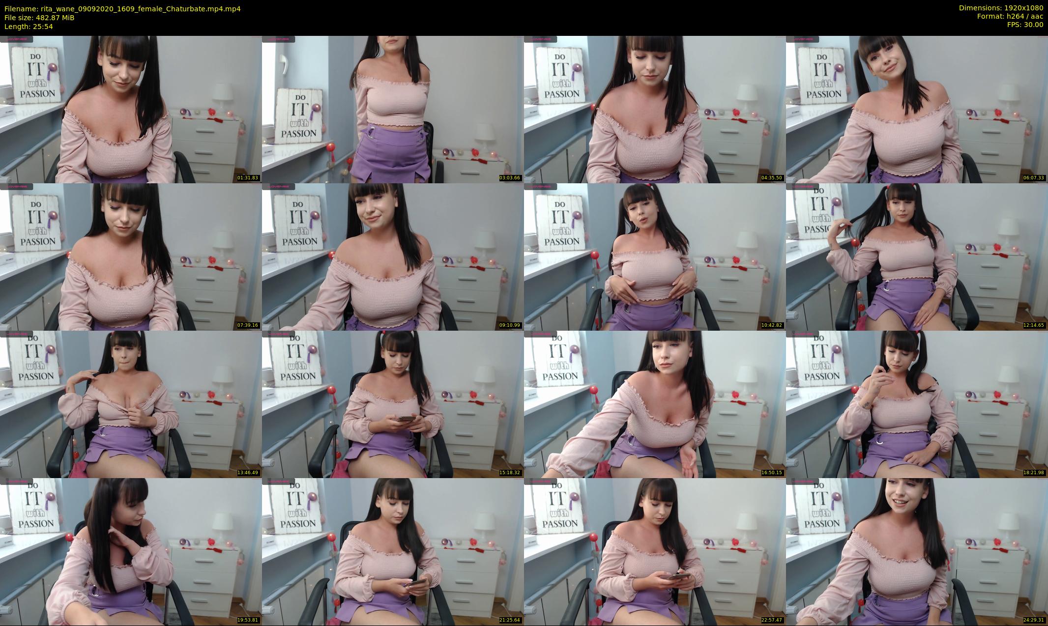 rita_wane — 26 minute Chaturbate female cam show recording, 1080p, Sep 9, 2020