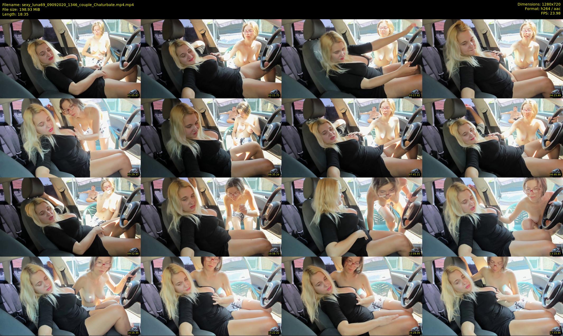 sexy_luna69 — 19 minute Chaturbate couple cam show recording, 720p, Sep 9, 2020