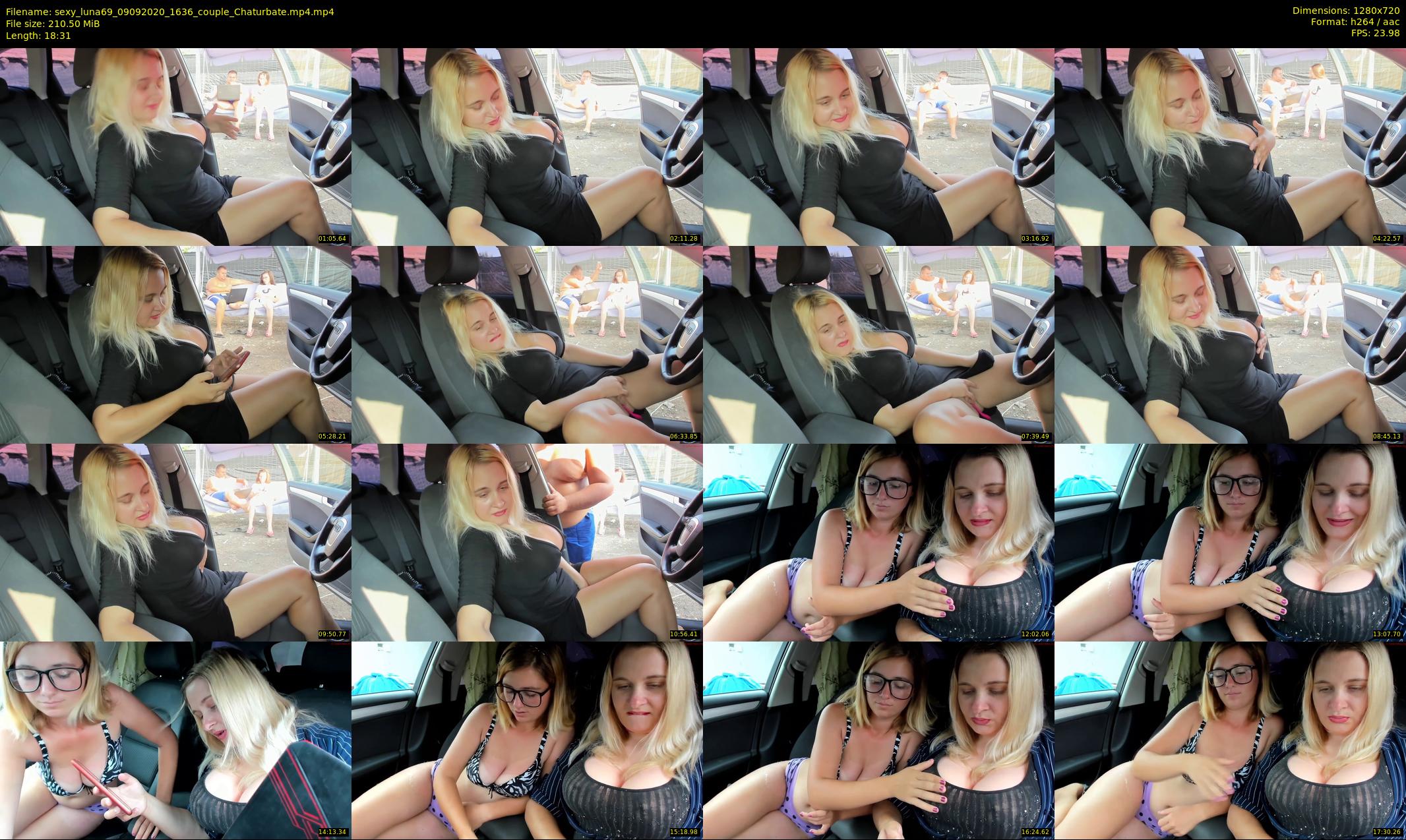 sexy_luna69 — 19 minute Chaturbate couple cam show recording, 720p, Sep 9, 2020