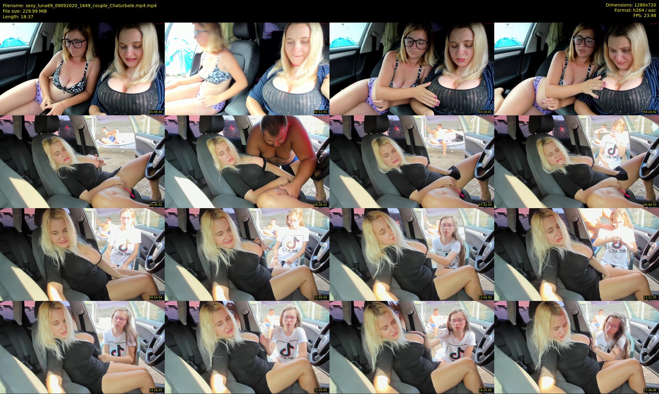 sexy_luna69 — 19 minute Chaturbate couple cam show recording, 720p, Sep 9, 2020