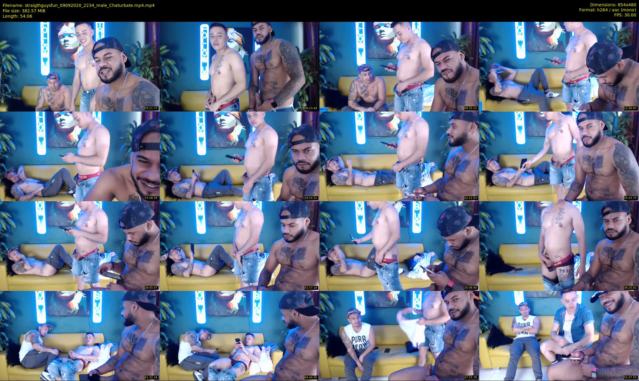 straigthguysfun — 55 minute Chaturbate male cam show recording, 480p, Sep 9, 2020
