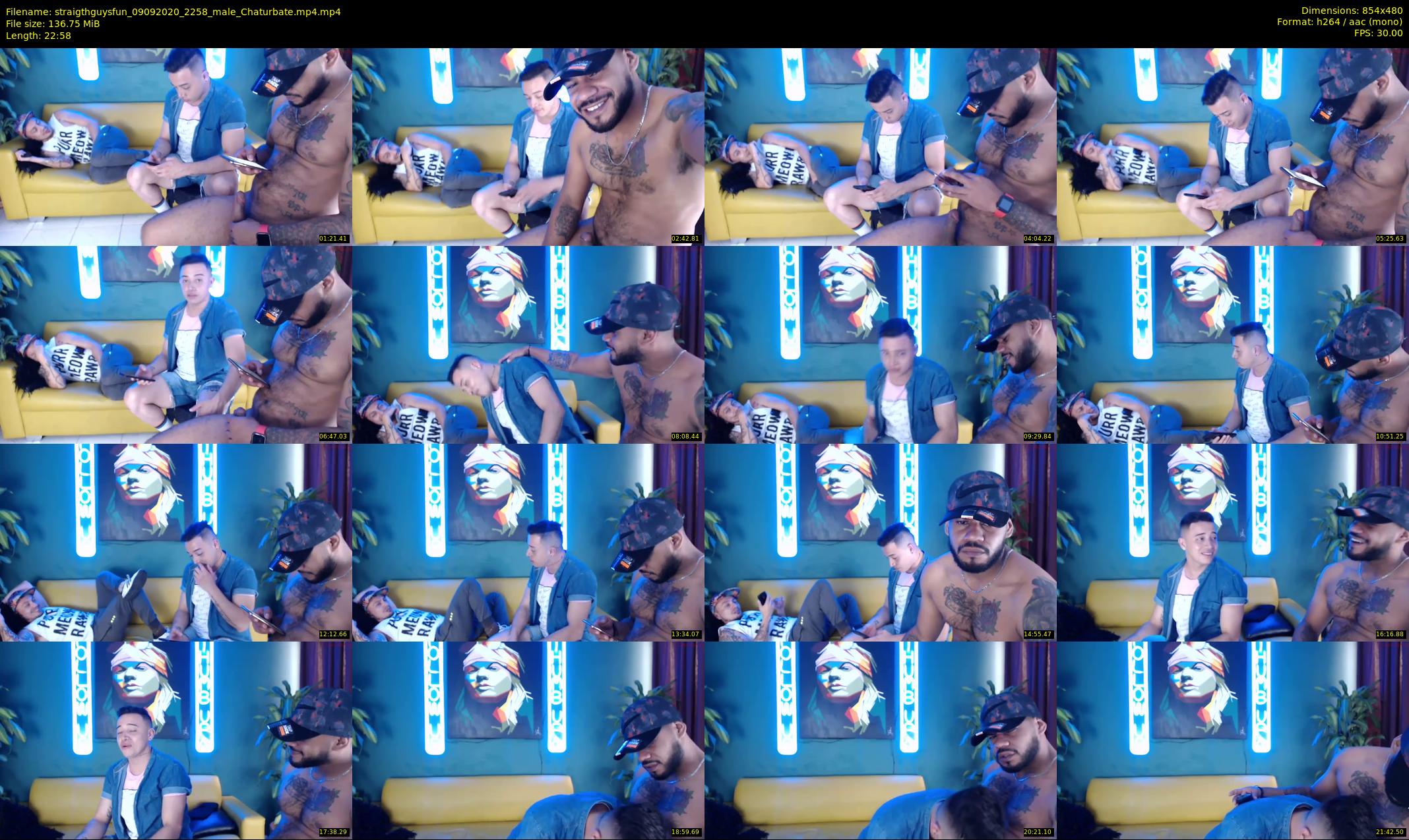 straigthguysfun — 23 minute Chaturbate male cam show recording, 480p, Sep 9, 2020