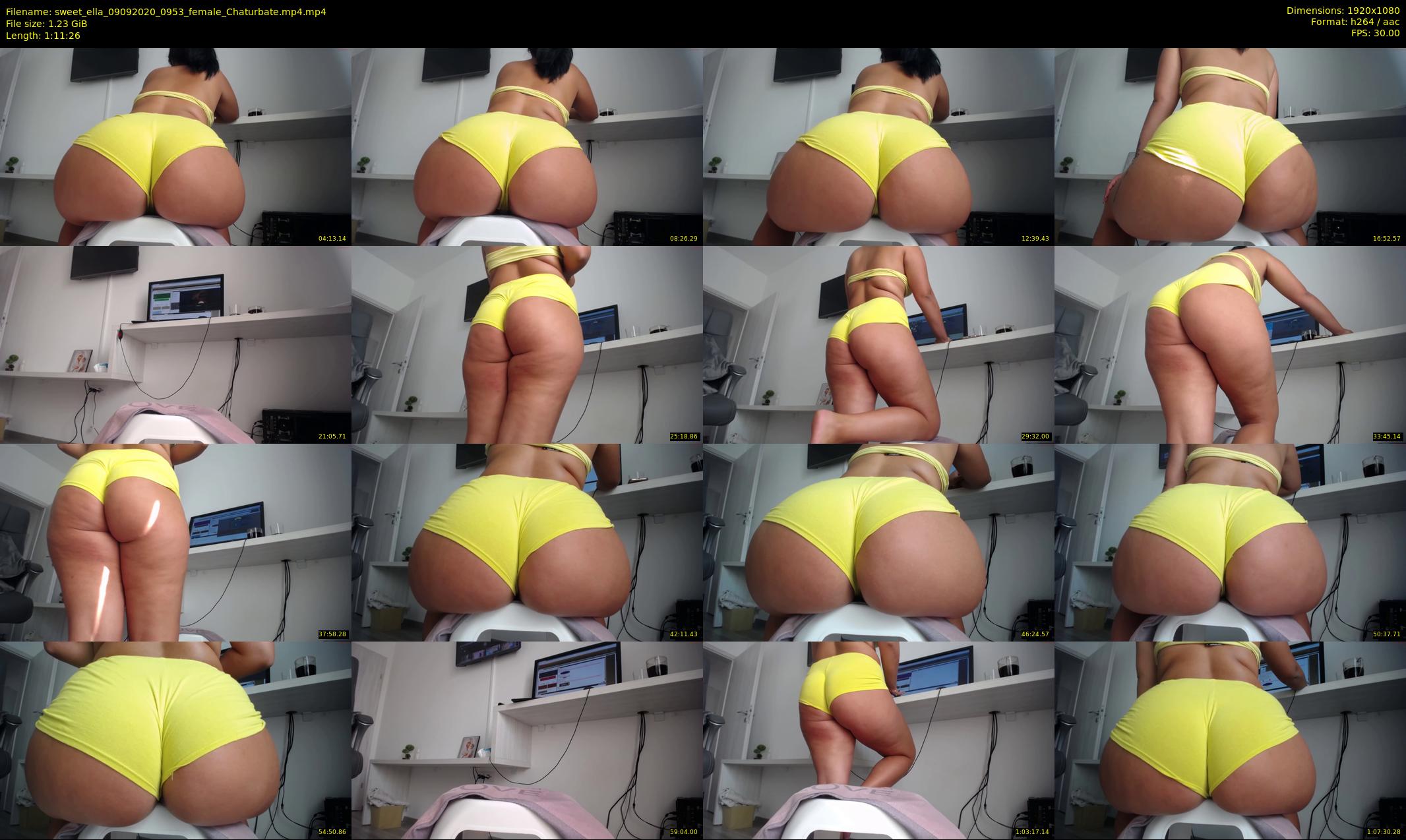 sweet_ella — 72 minute Chaturbate female cam show recording, 1080p, Sep 9, 2020