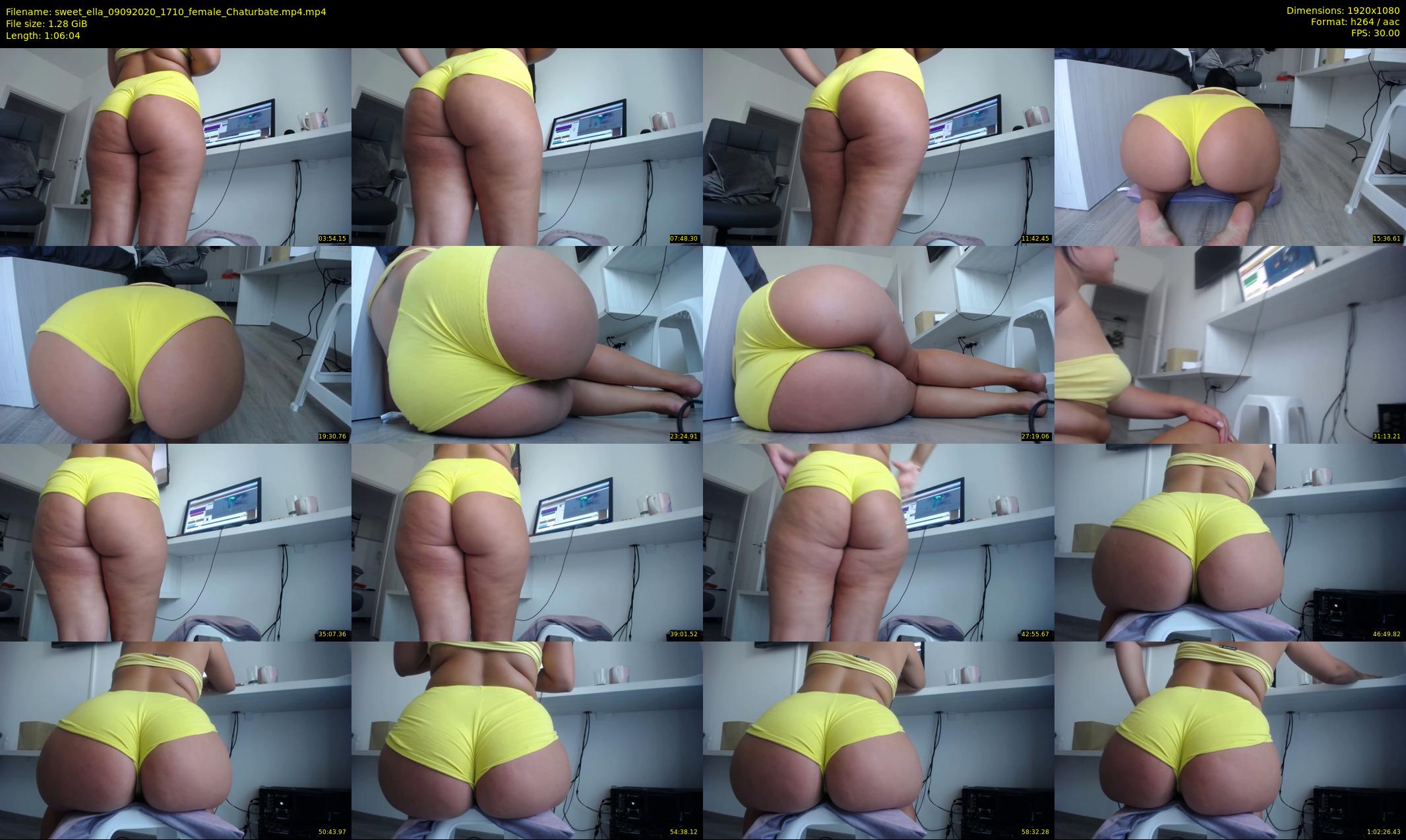 sweet_ella — 67 minute Chaturbate female cam show recording, 1080p, Sep 9, 2020