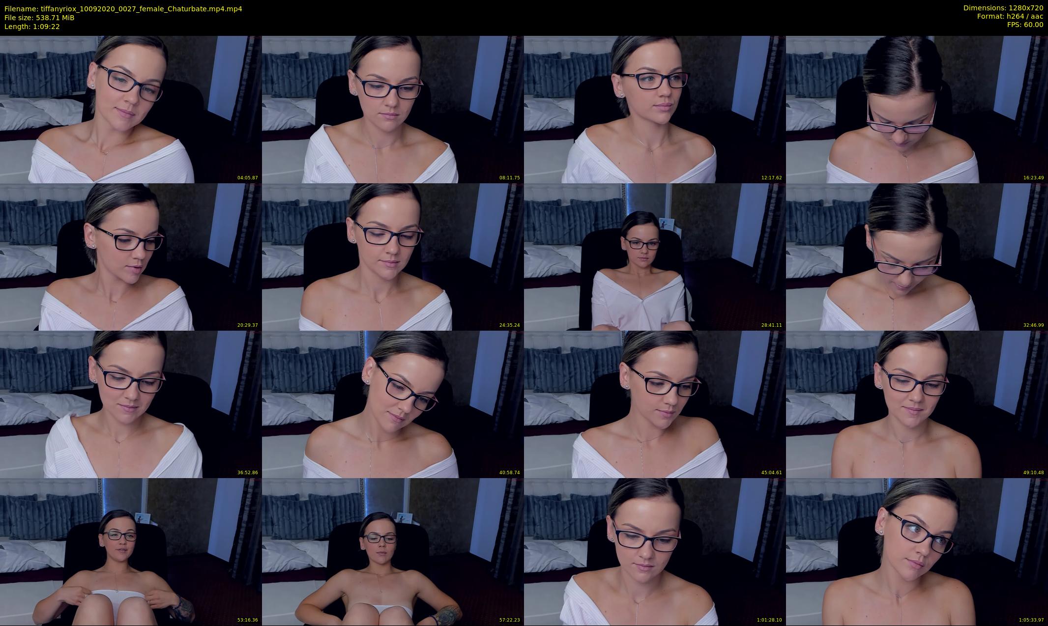 tiffanyriox — 70 minute Chaturbate female cam show recording, 720p, Sep 10, 2020