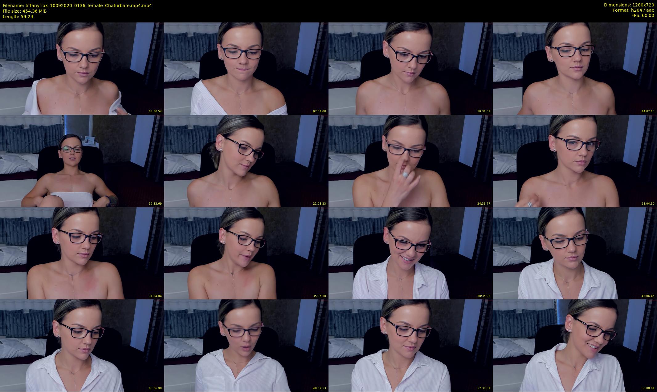 tiffanyriox — 60 minute Chaturbate female cam show recording, 720p, Sep 10, 2020
