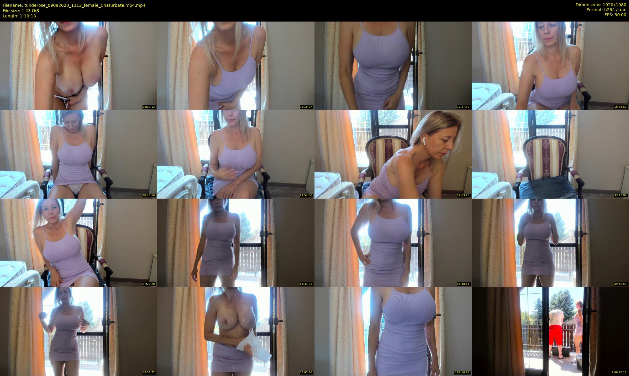 tunderose — 71 minute Chaturbate female cam show recording, 1080p, Sep 9, 2020