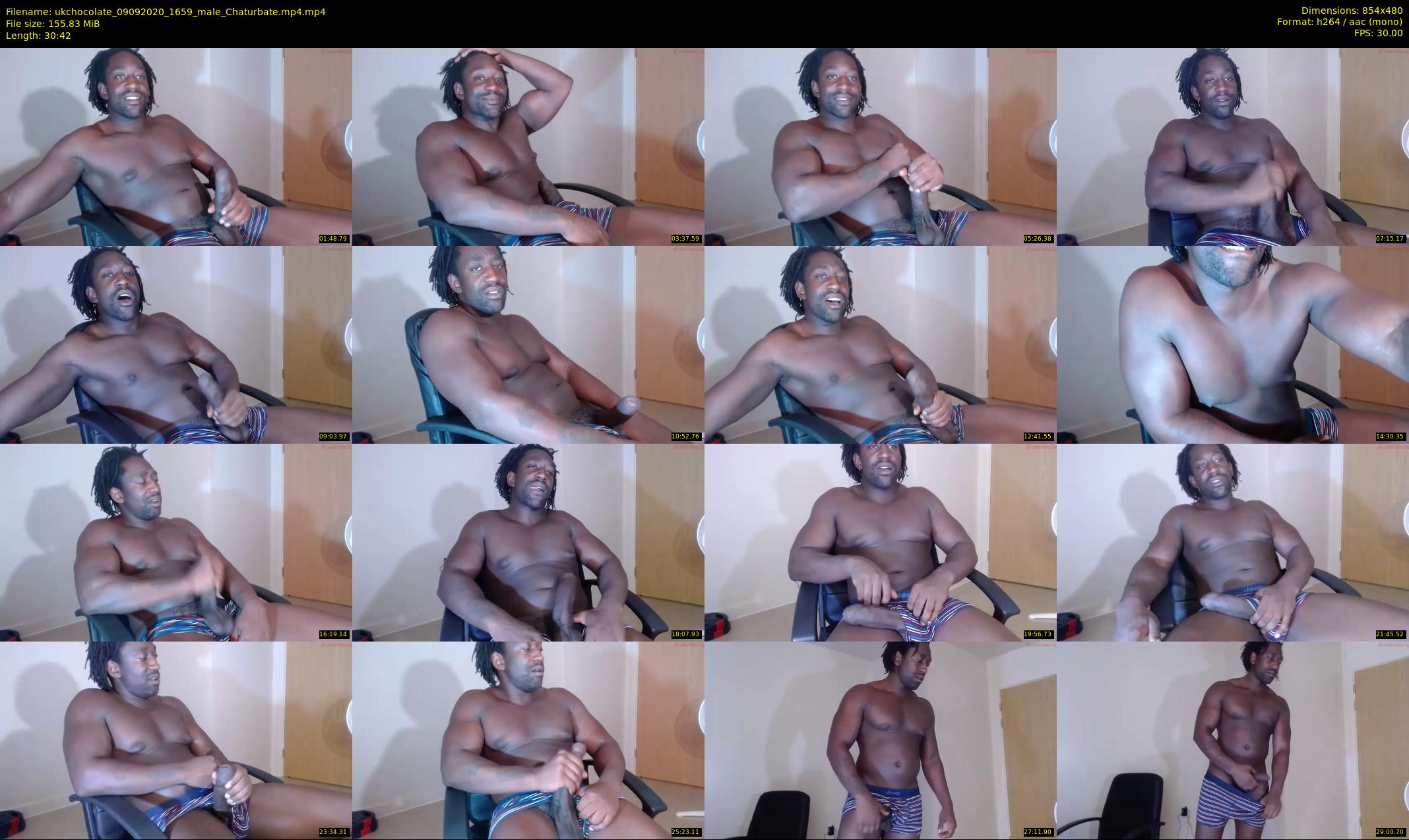 ukchocolate — 31 minute Chaturbate male cam show recording, 480p, Sep 9, 2020