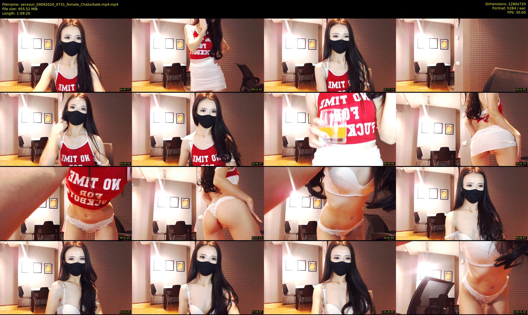 verasun — 70 minute Chaturbate female cam show recording, 720p, Sep 9, 2020