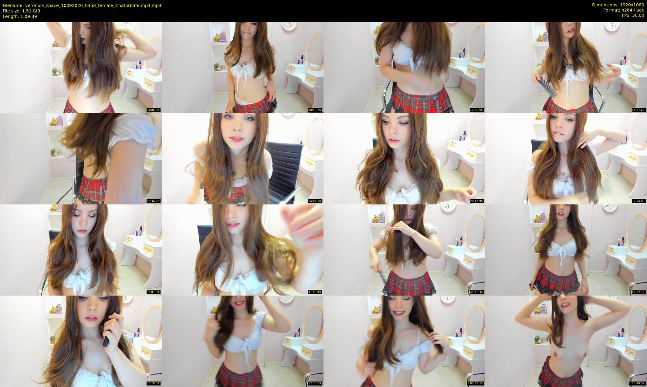 veronica_space — 70 minute Chaturbate female cam show recording, 1080p, Sep 10, 2020