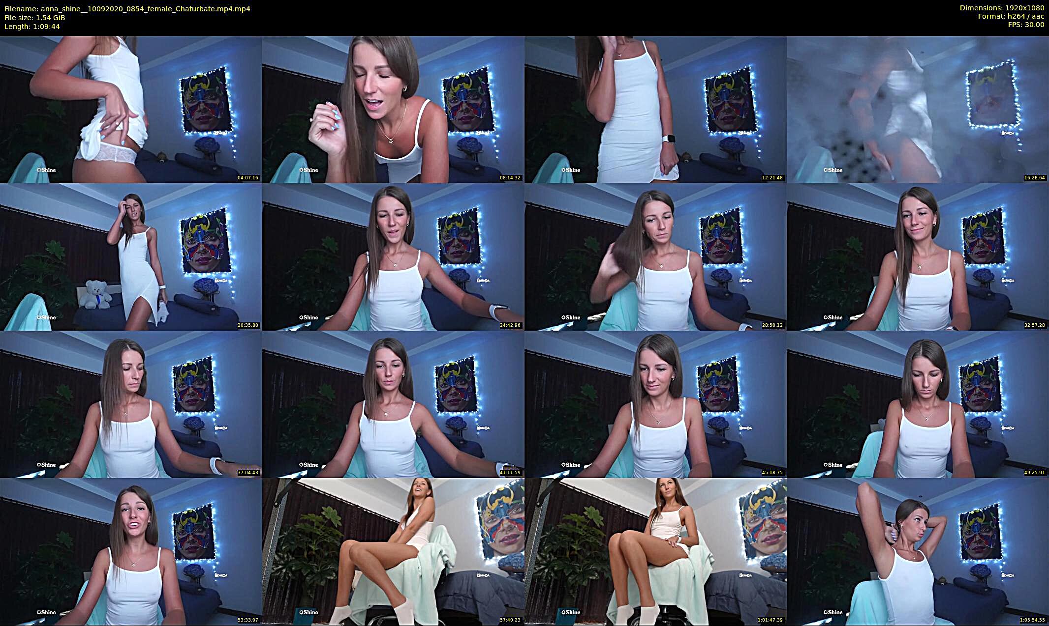 anna_shine_ — 70 minute Chaturbate female cam show recording, 1080p, Sep 10, 2020